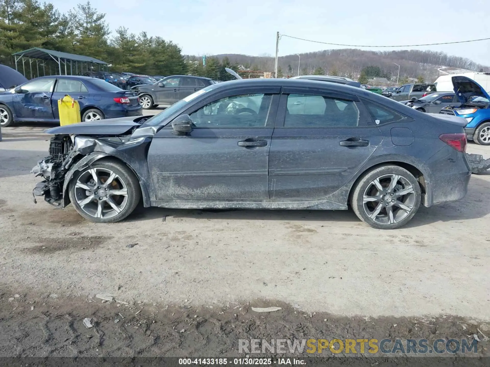15 fotografías del automóvil dañado 2HGFE4F87SH306841 HONDA CIVIC  HYBRID 2025