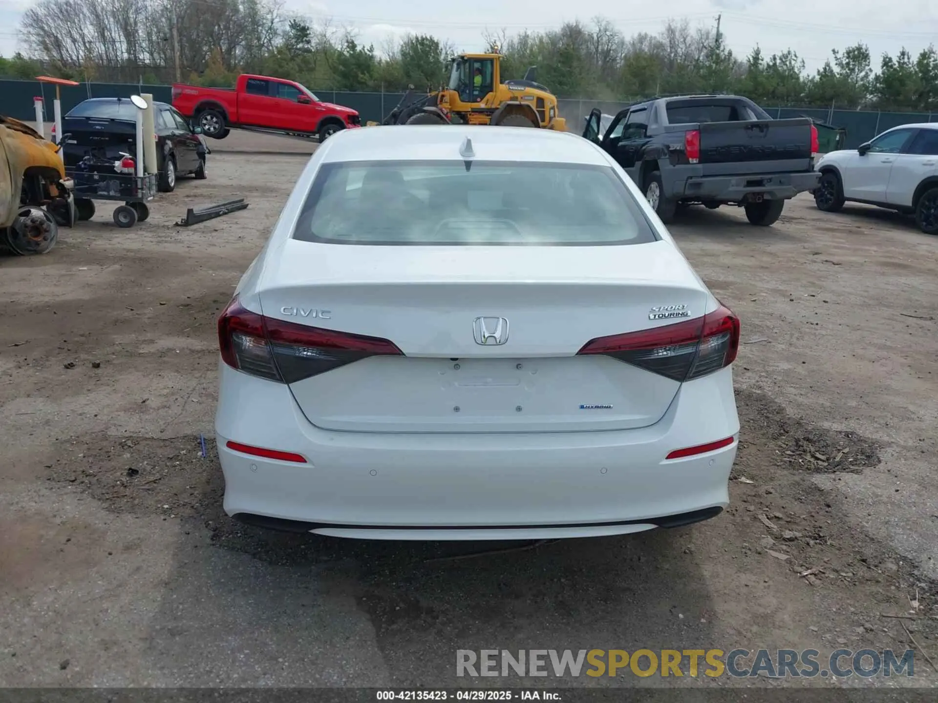 16 fotografías del automóvil dañado 2HGFE4F88SH318061 HONDA CIVIC  HYBRID 2025
