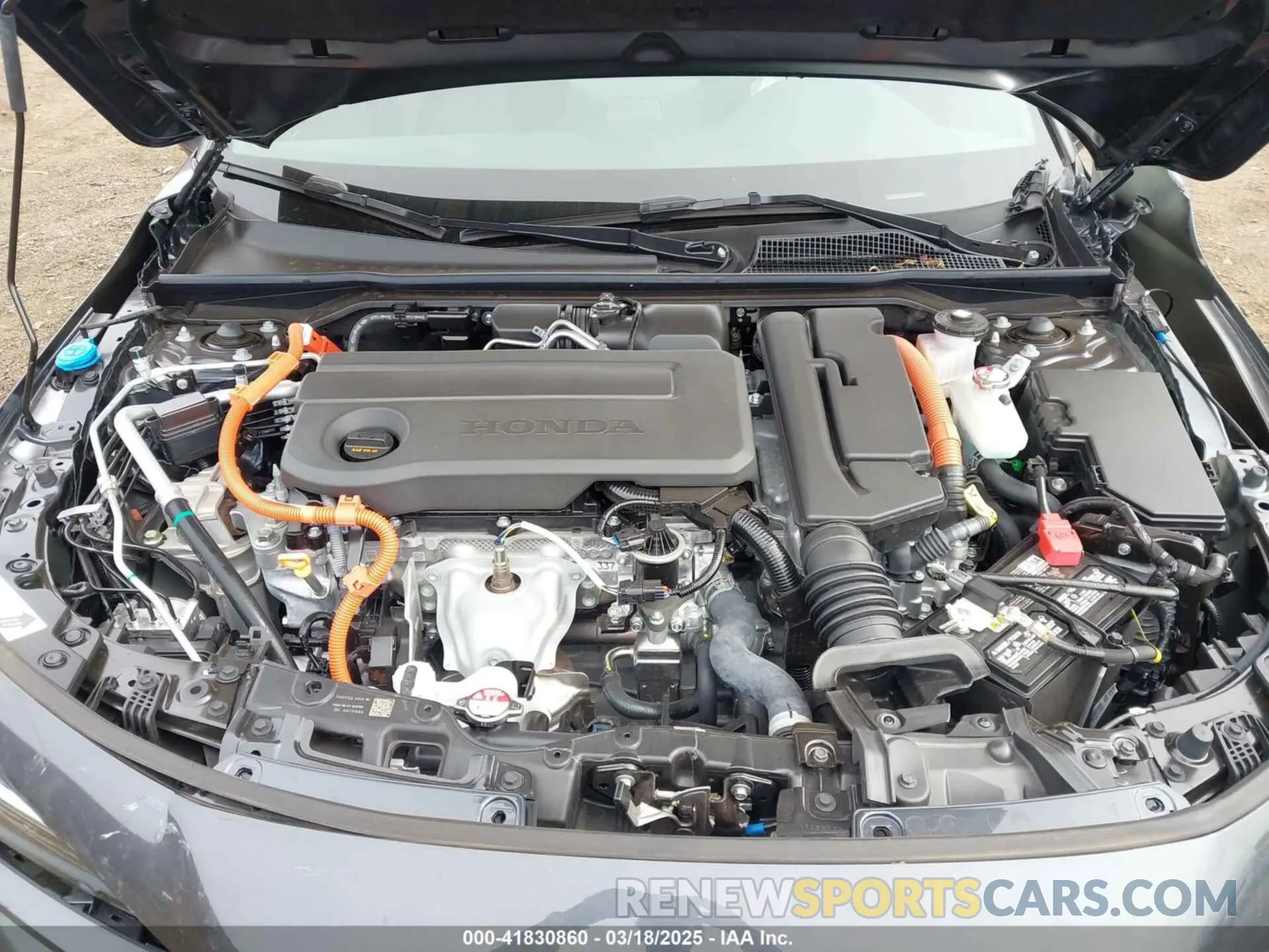 10 fotografías del automóvil dañado 2HGFE4F89SH306033 HONDA CIVIC  HYBRID 2025