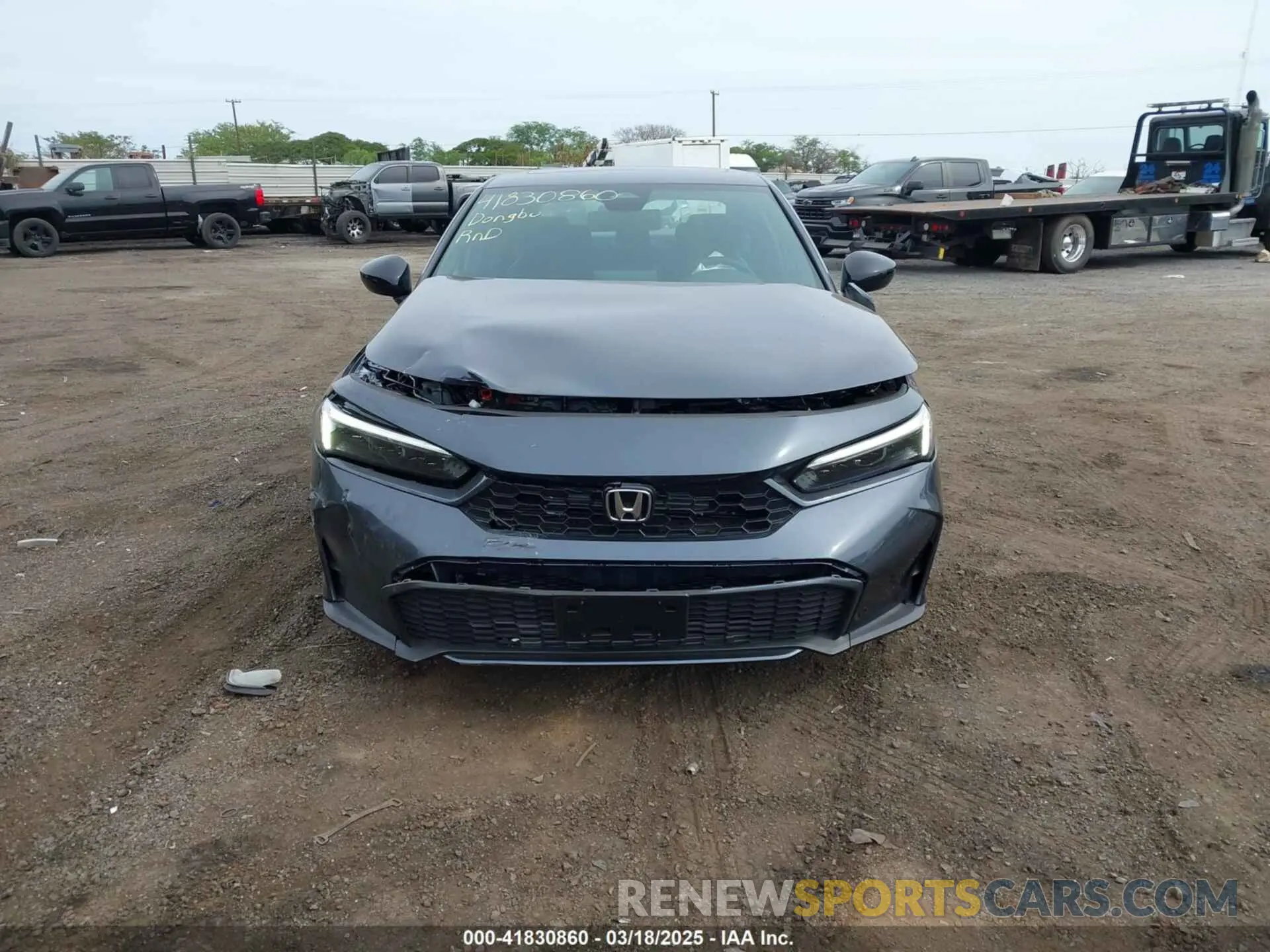 12 fotografías del automóvil dañado 2HGFE4F89SH306033 HONDA CIVIC  HYBRID 2025