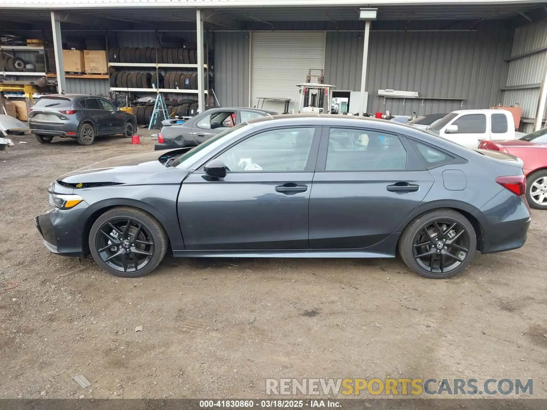 14 fotografías del automóvil dañado 2HGFE4F89SH306033 HONDA CIVIC  HYBRID 2025