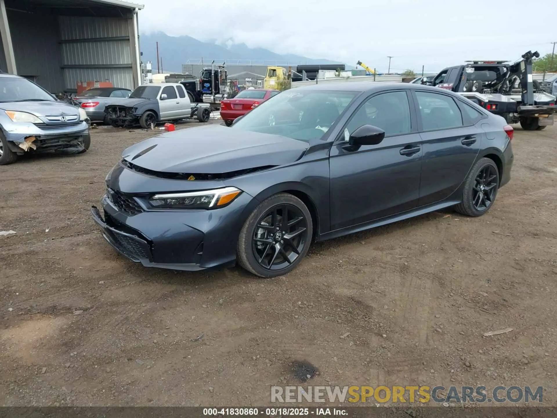 2 fotografías del automóvil dañado 2HGFE4F89SH306033 HONDA CIVIC  HYBRID 2025