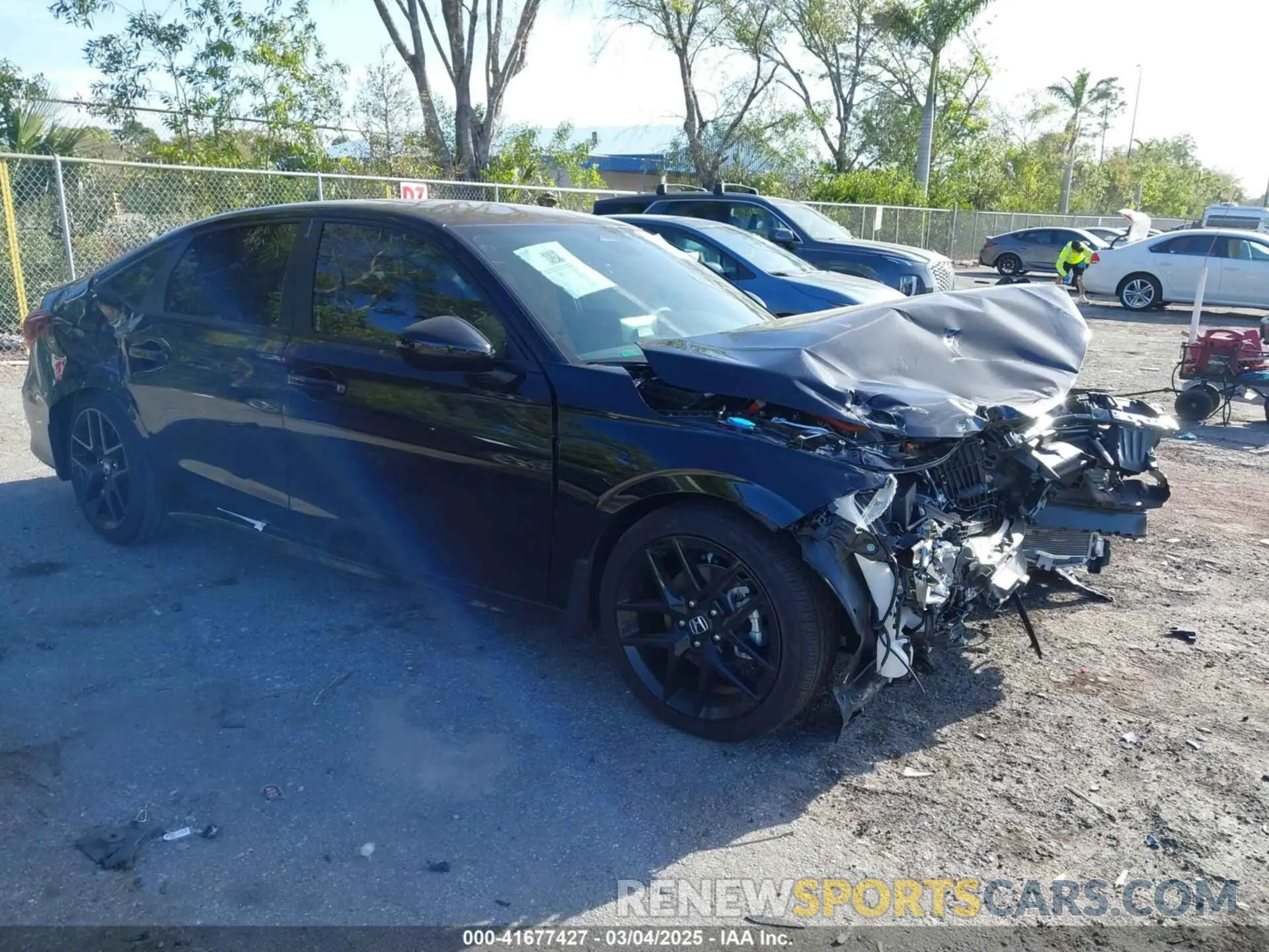 1 fotografías del automóvil dañado 2HGFE4F89SH310454 HONDA CIVIC  HYBRID 2025