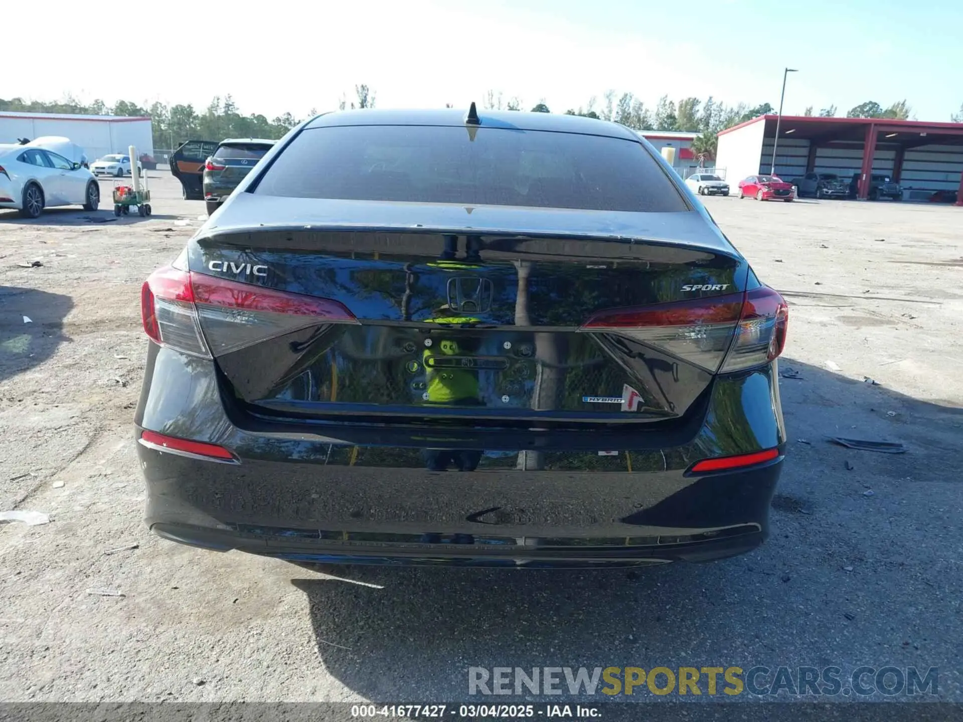 17 fotografías del automóvil dañado 2HGFE4F89SH310454 HONDA CIVIC  HYBRID 2025