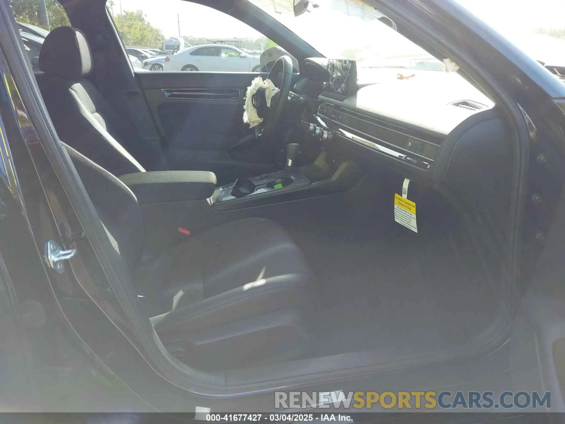 5 fotografías del automóvil dañado 2HGFE4F89SH310454 HONDA CIVIC  HYBRID 2025