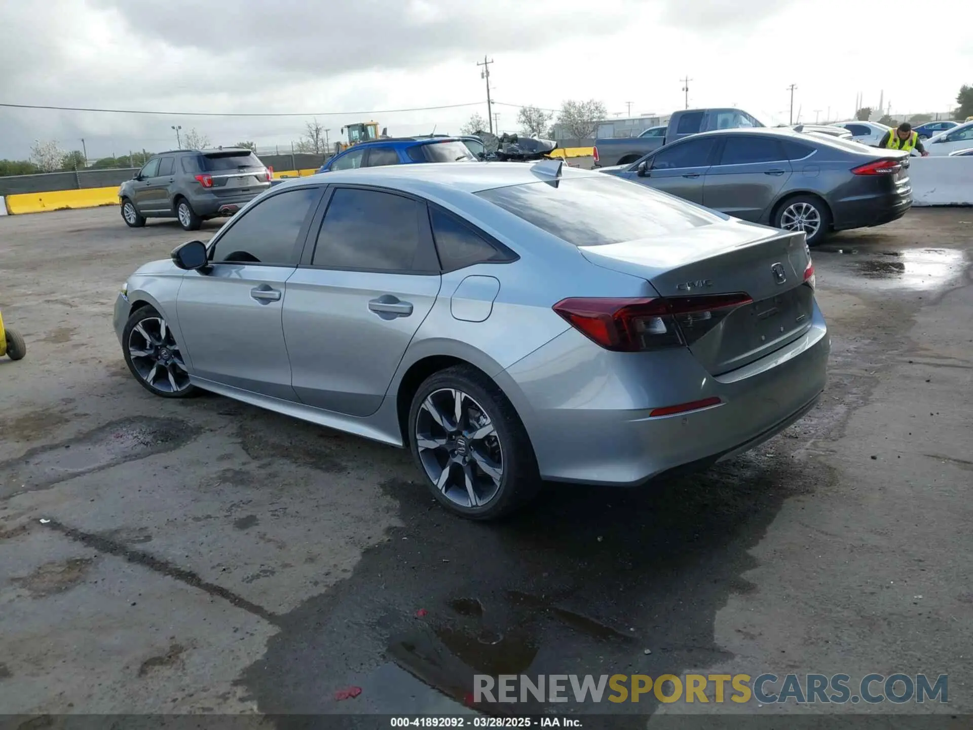 3 fotografías del automóvil dañado 2HGFE4F89SH317825 HONDA CIVIC  HYBRID 2025