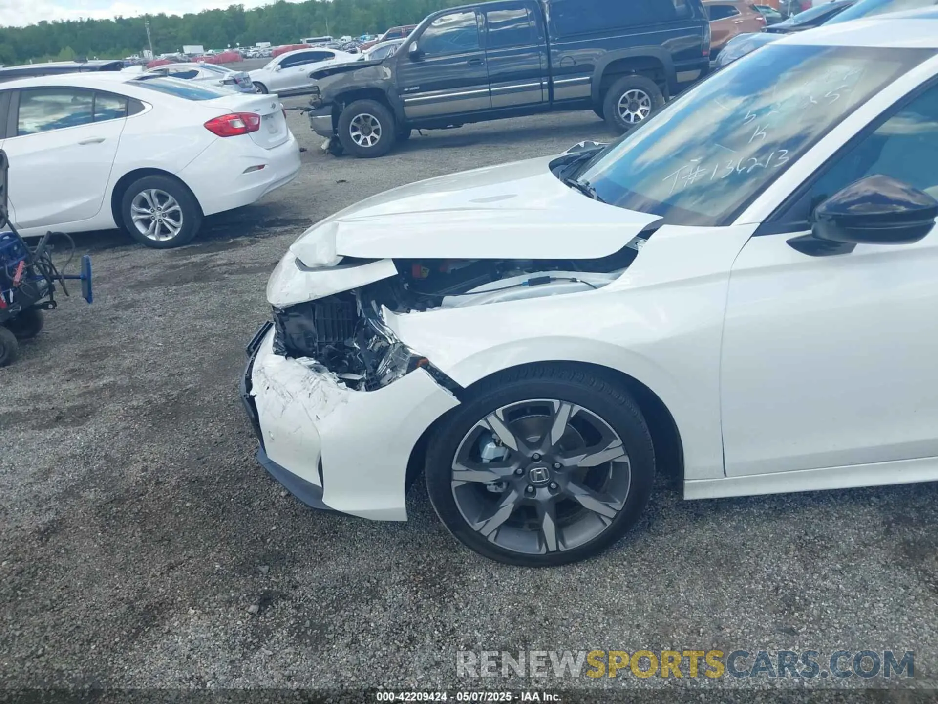 6 fotografías del automóvil dañado 2HGFE4F89SH323625 HONDA CIVIC HYBRID 2025