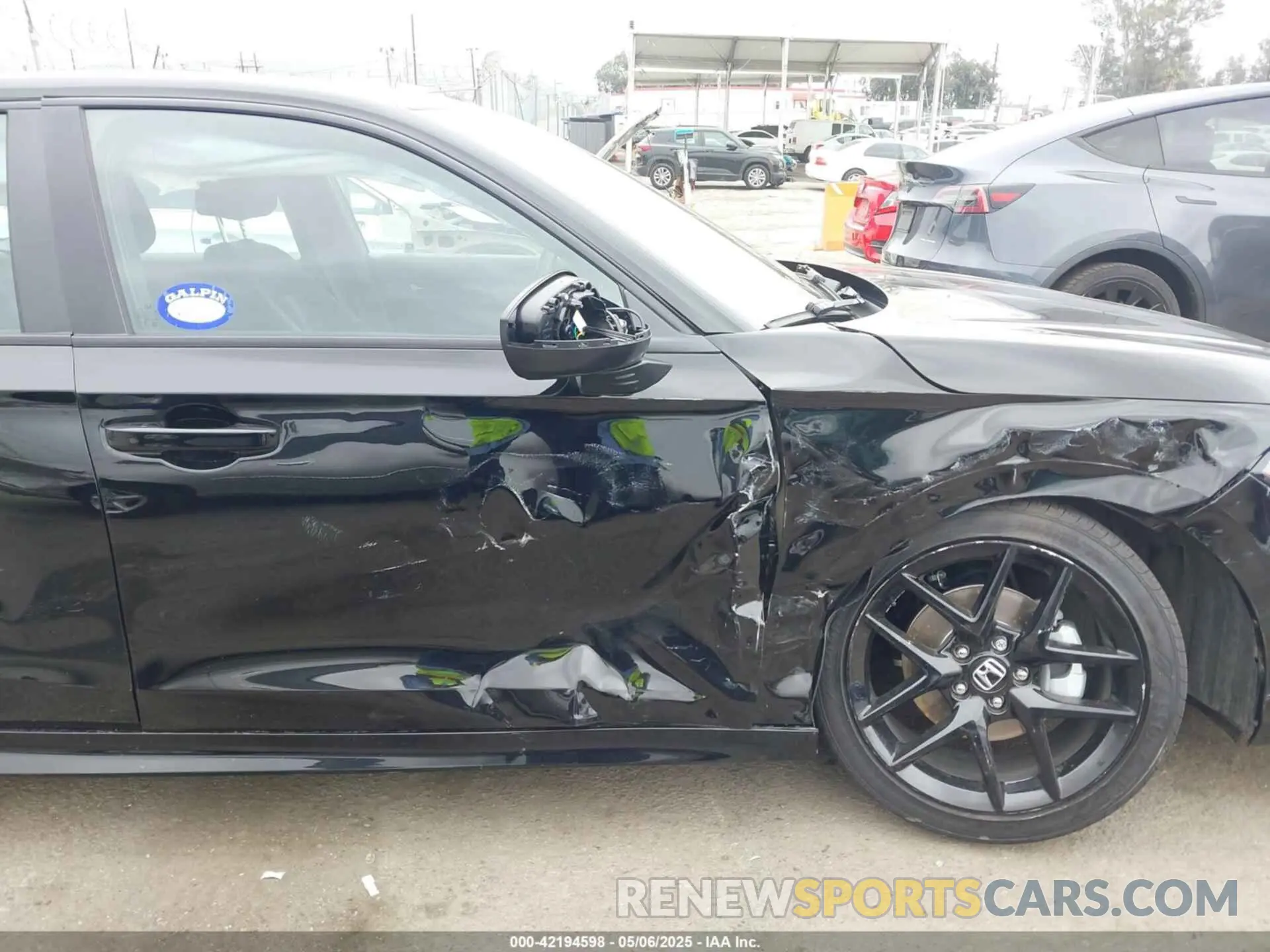 6 fotografías del automóvil dañado 2HGFE4F89SH326072 HONDA CIVIC  HYBRID 2025