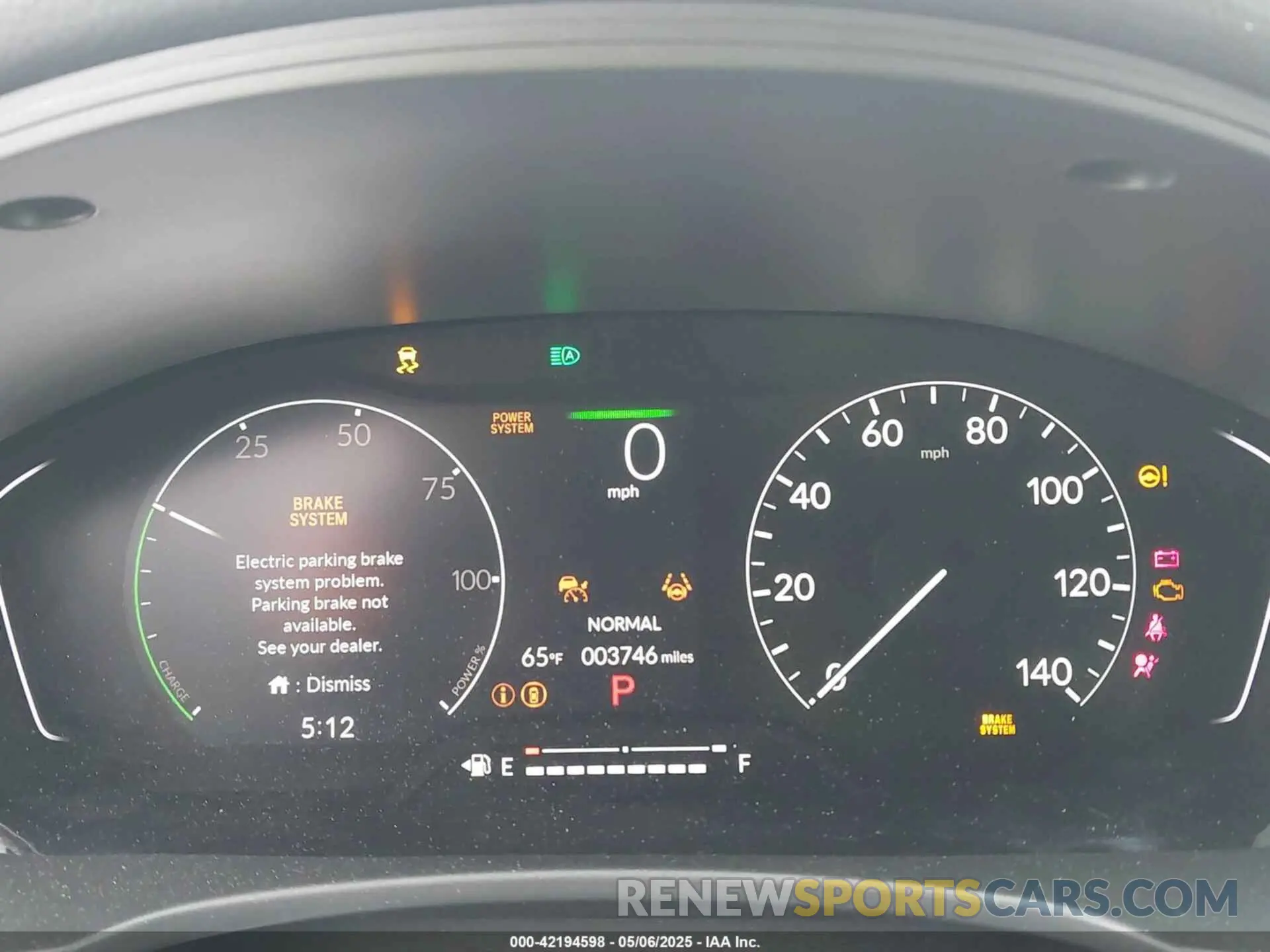 7 fotografías del automóvil dañado 2HGFE4F89SH326072 HONDA CIVIC  HYBRID 2025
