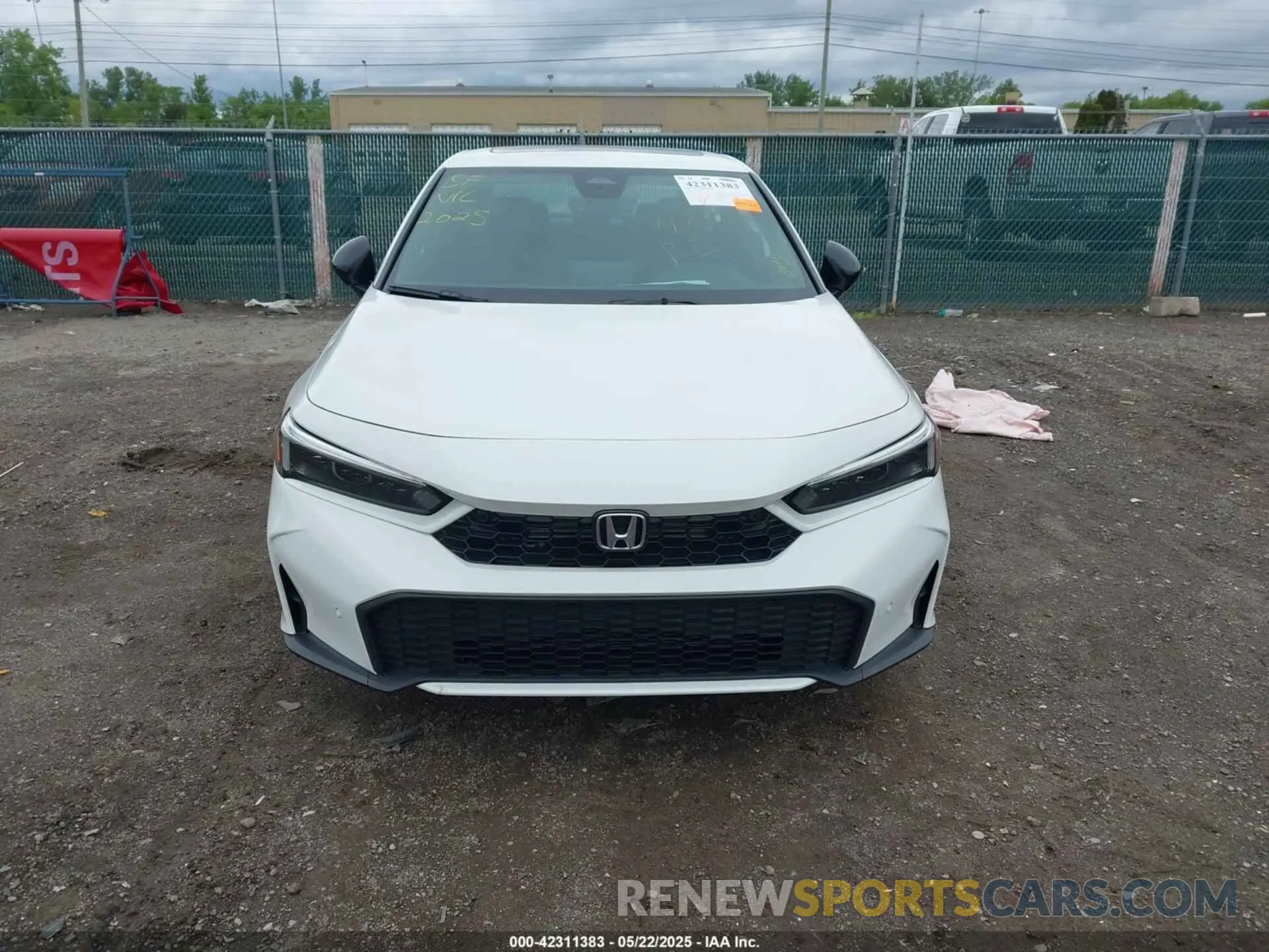 12 fotografías del automóvil dañado 2HGFE4F8XSH301231 HONDA CIVIC HYBRID 2025