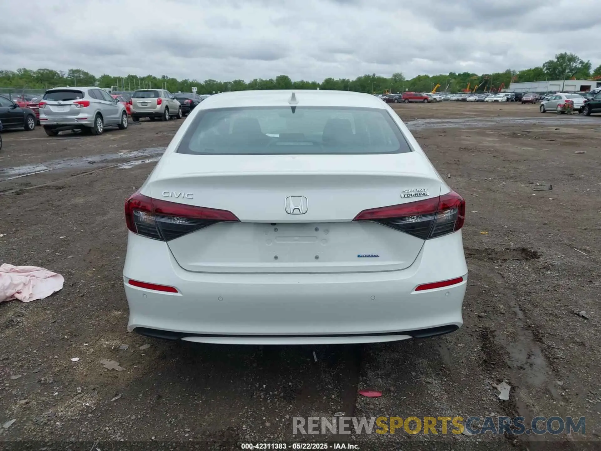 16 fotografías del automóvil dañado 2HGFE4F8XSH301231 HONDA CIVIC HYBRID 2025