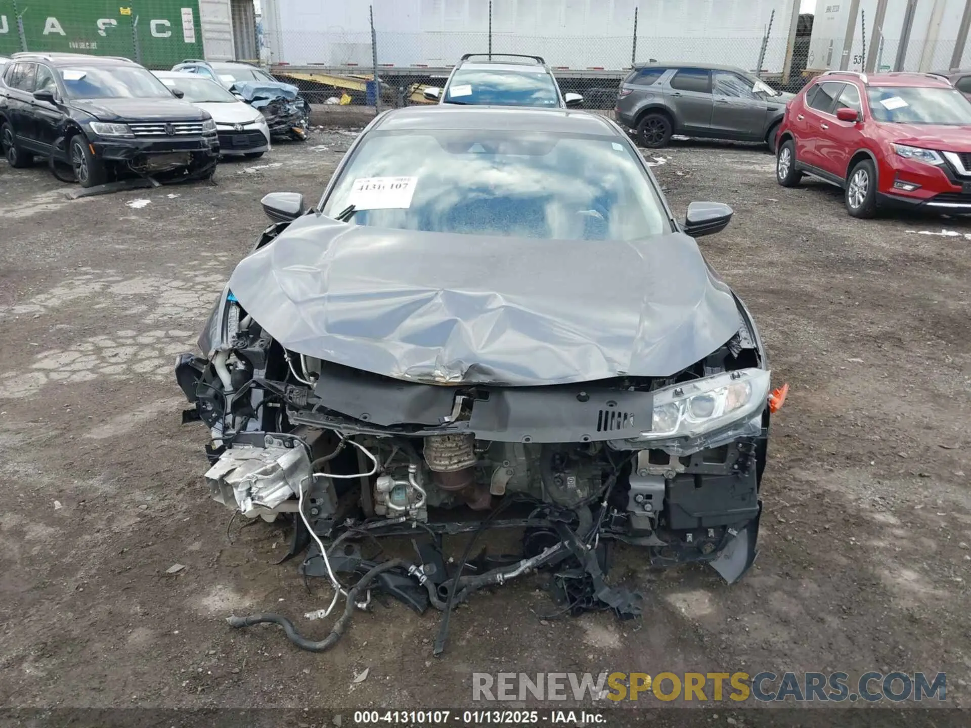 11 fotografías del automóvil dañado 2HGFC2F63LH543417 HONDA CIVIC SEDAN 2020