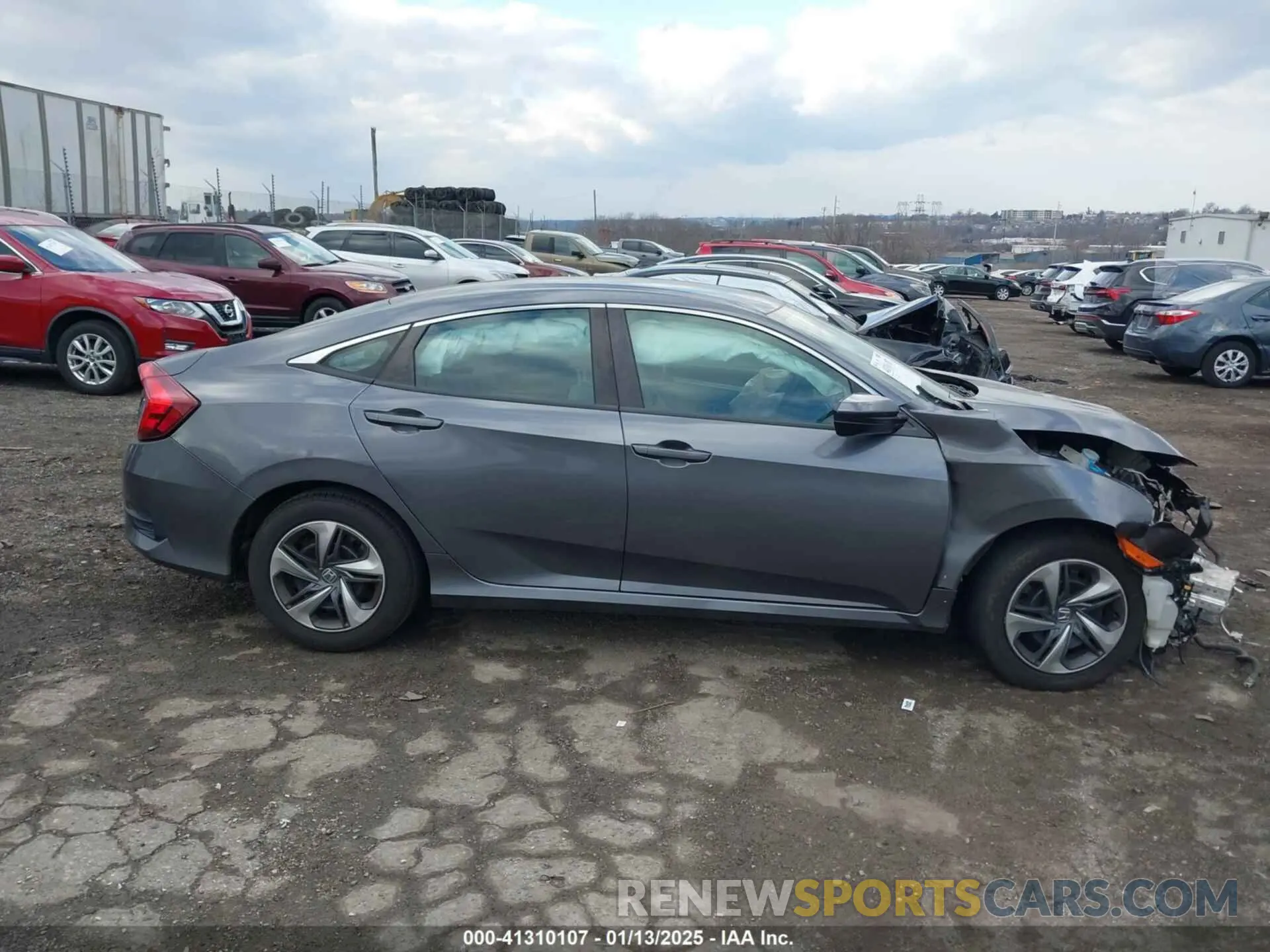 12 fotografías del automóvil dañado 2HGFC2F63LH543417 HONDA CIVIC SEDAN 2020