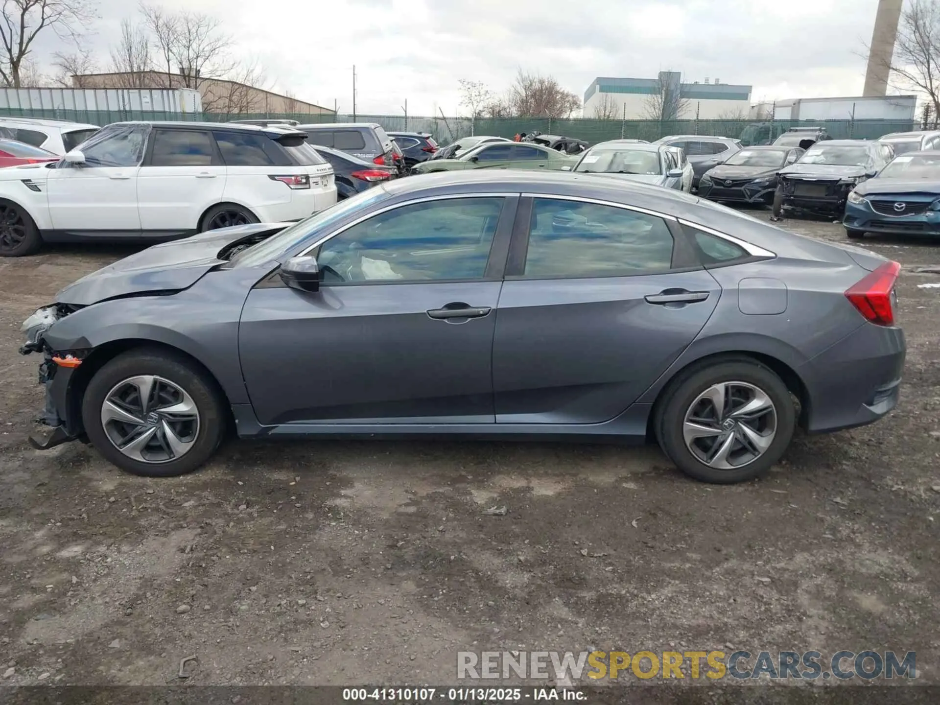 13 fotografías del automóvil dañado 2HGFC2F63LH543417 HONDA CIVIC SEDAN 2020