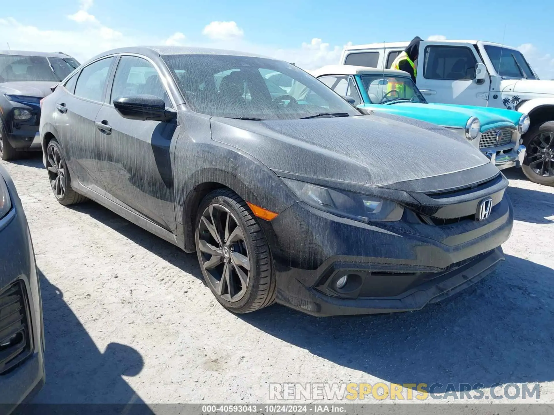1 fotografías del automóvil dañado 2HGFC2F84MH527942 HONDA CIVIC SEDAN 2021
