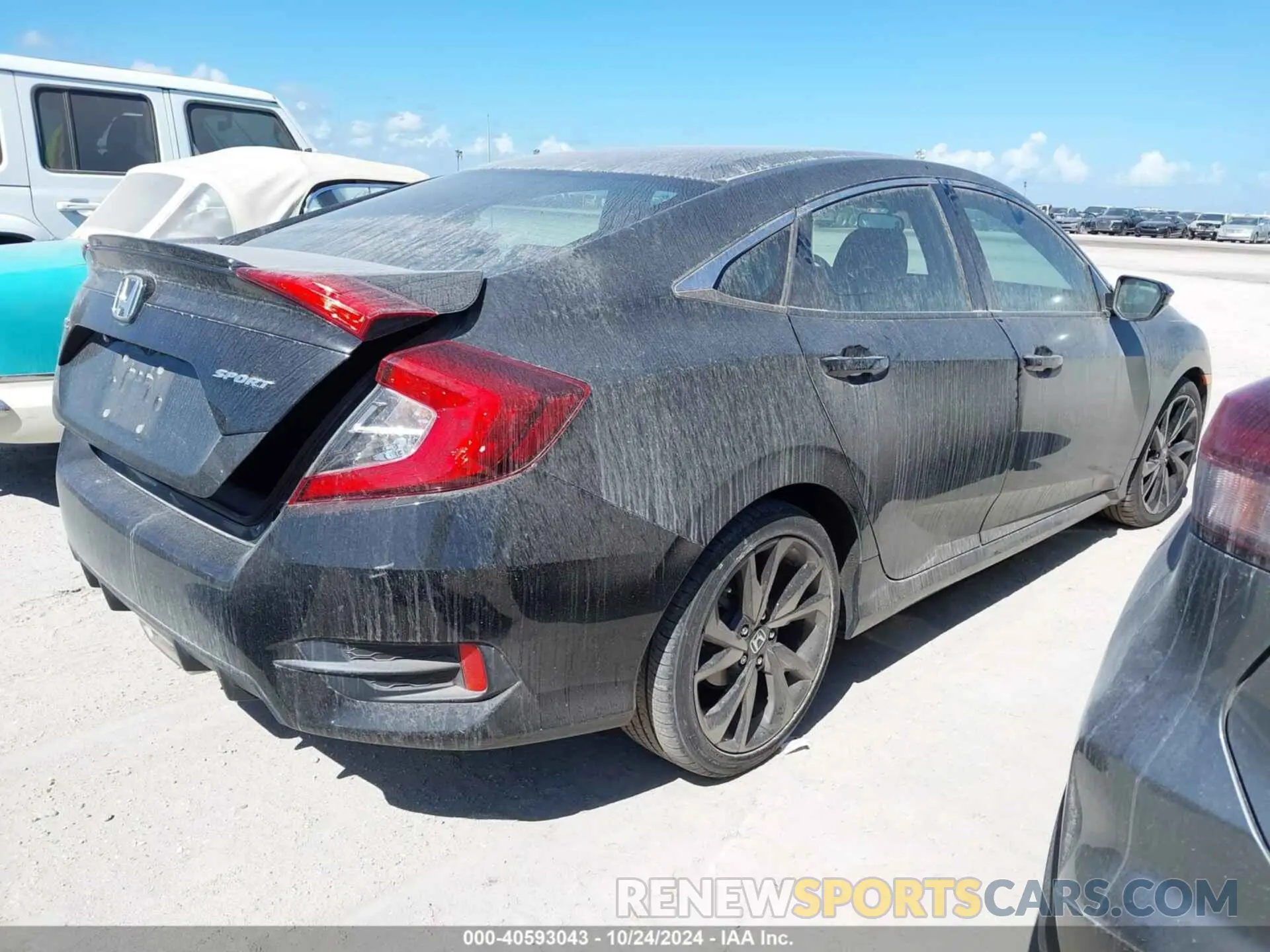 4 fotografías del automóvil dañado 2HGFC2F84MH527942 HONDA CIVIC SEDAN 2021