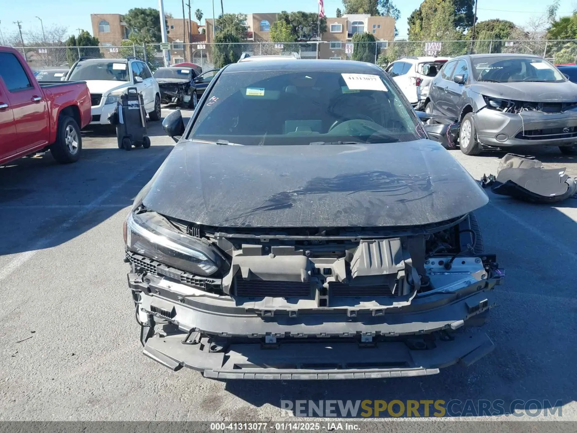 13 fotografías del automóvil dañado 2HGFE2F54NH529126 HONDA CIVIC SEDAN 2022