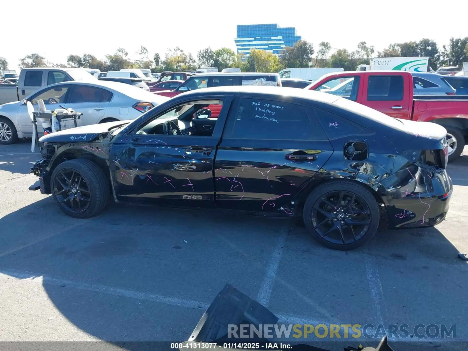 15 fotografías del automóvil dañado 2HGFE2F54NH529126 HONDA CIVIC SEDAN 2022