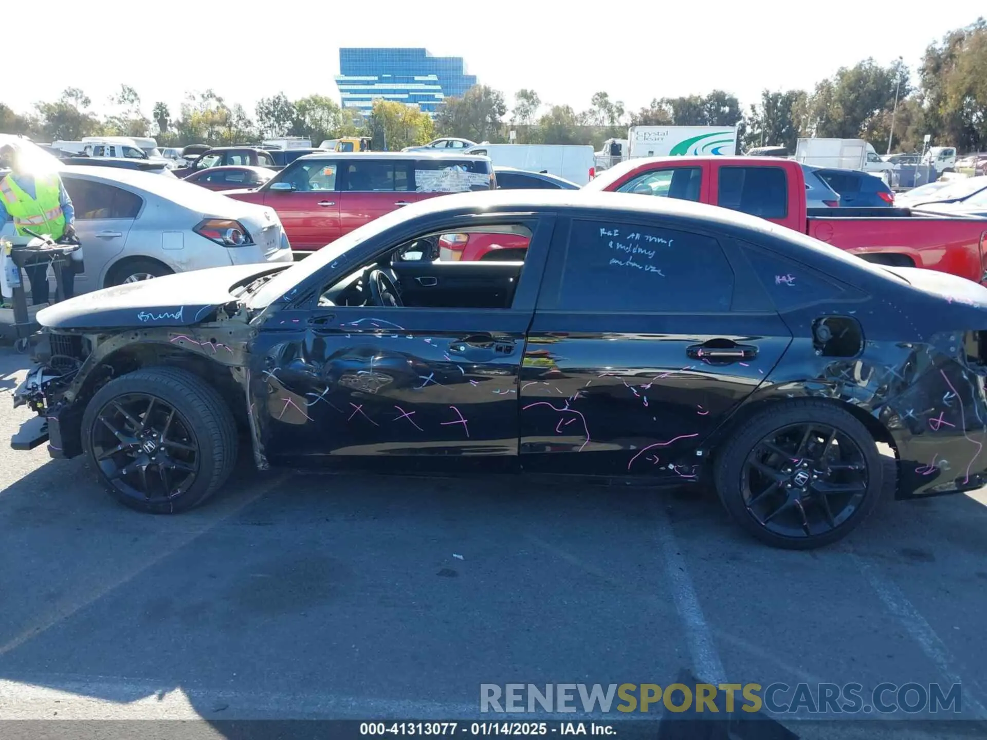 18 fotografías del automóvil dañado 2HGFE2F54NH529126 HONDA CIVIC SEDAN 2022