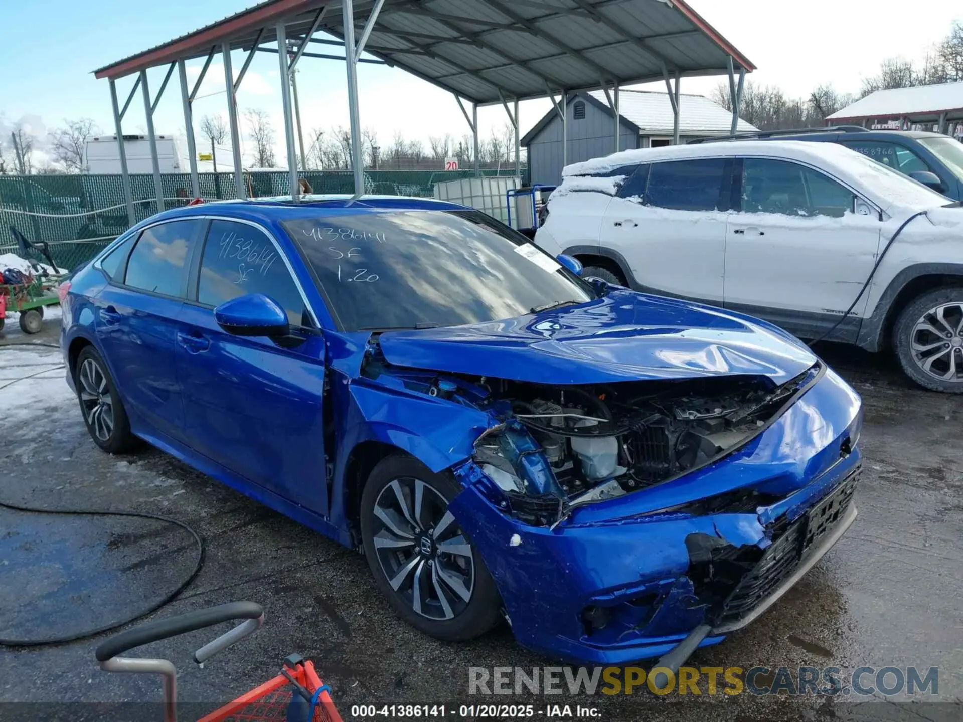 1 fotografías del automóvil dañado 2HGFE1F7XRH303660 HONDA CIVIC SEDAN 2024