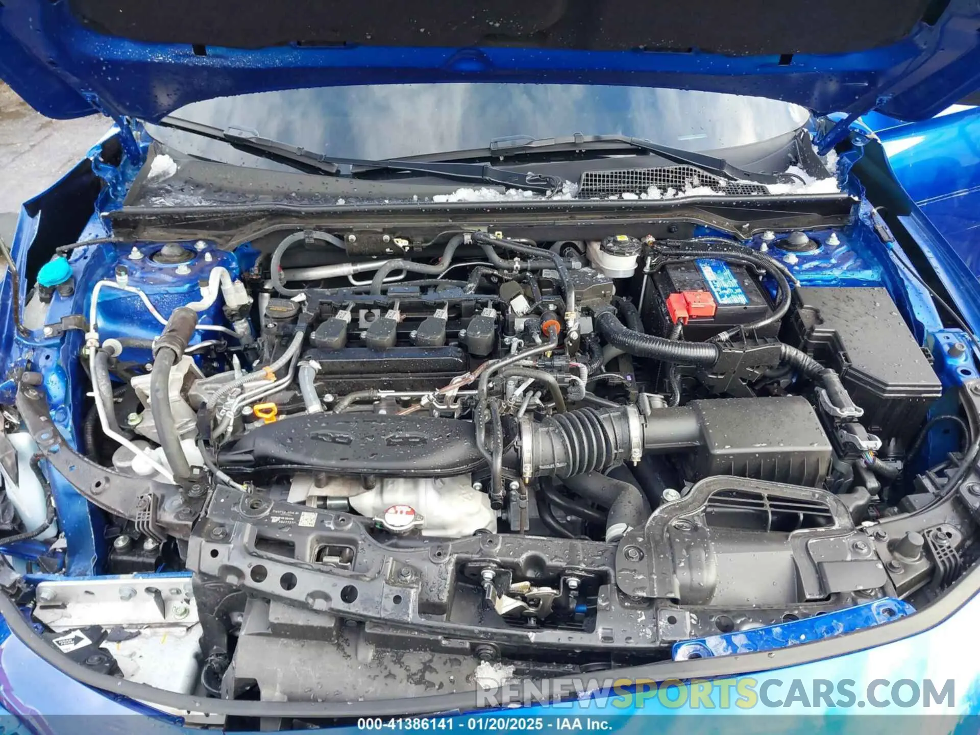 10 fotografías del automóvil dañado 2HGFE1F7XRH303660 HONDA CIVIC SEDAN 2024