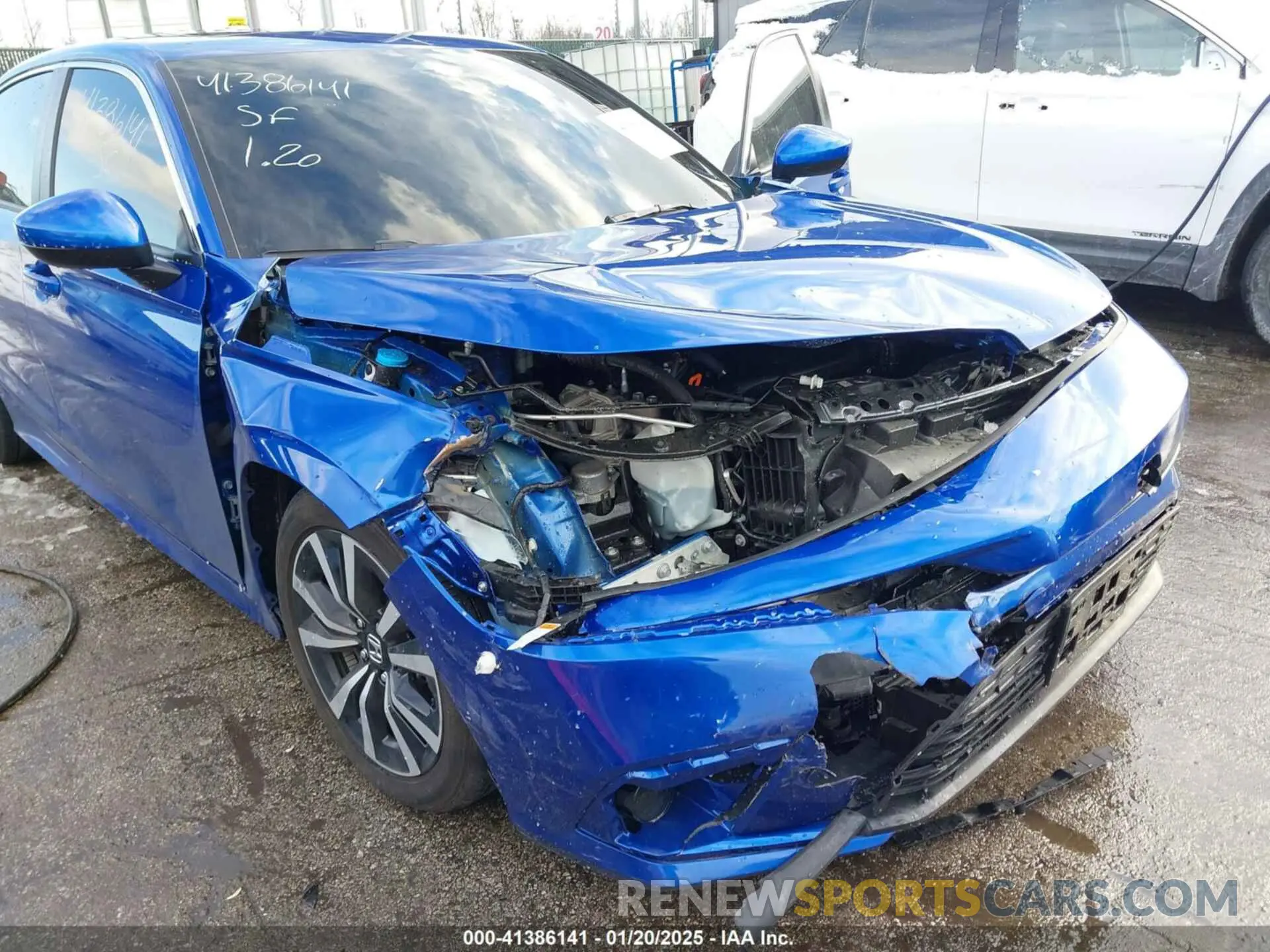 6 fotografías del automóvil dañado 2HGFE1F7XRH303660 HONDA CIVIC SEDAN 2024