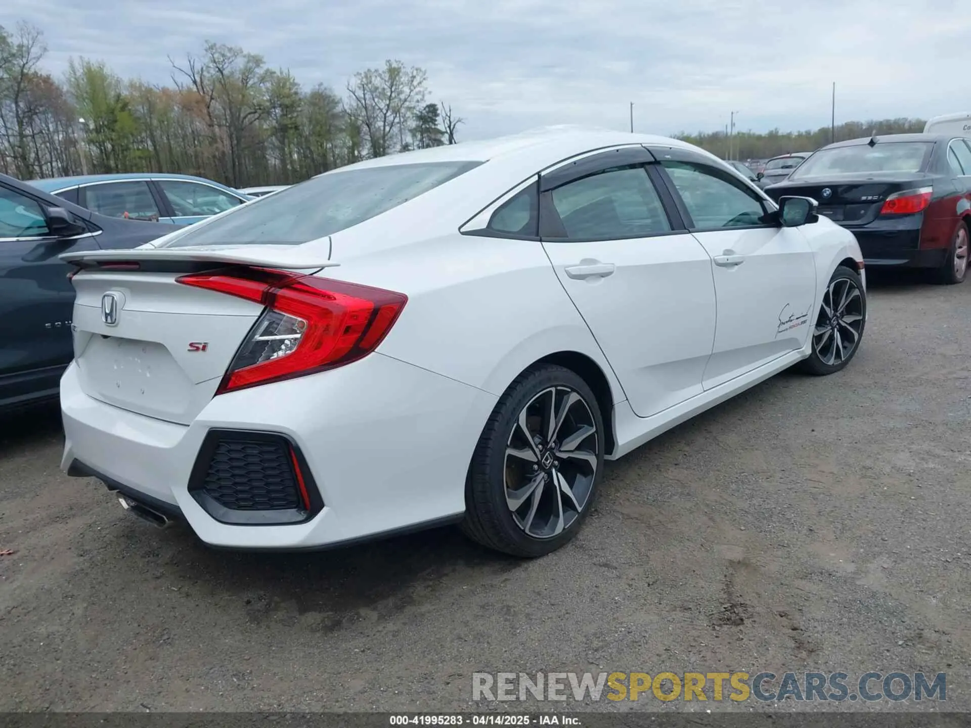 4 fotografías del automóvil dañado 2HGFC1E50KH706204 HONDA CIVIC SI 2019
