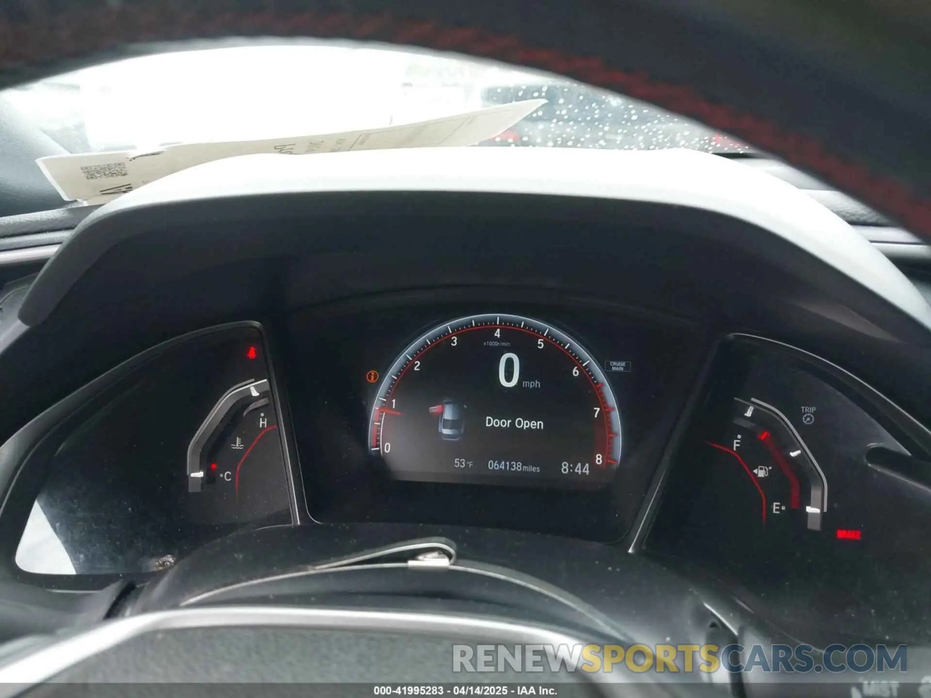 7 fotografías del automóvil dañado 2HGFC1E50KH706204 HONDA CIVIC SI 2019