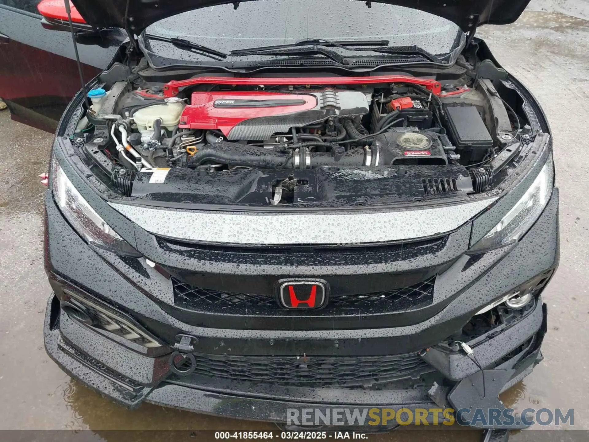 10 fotografías del automóvil dañado 2HGFC1E51KH704185 HONDA CIVIC SI 2019