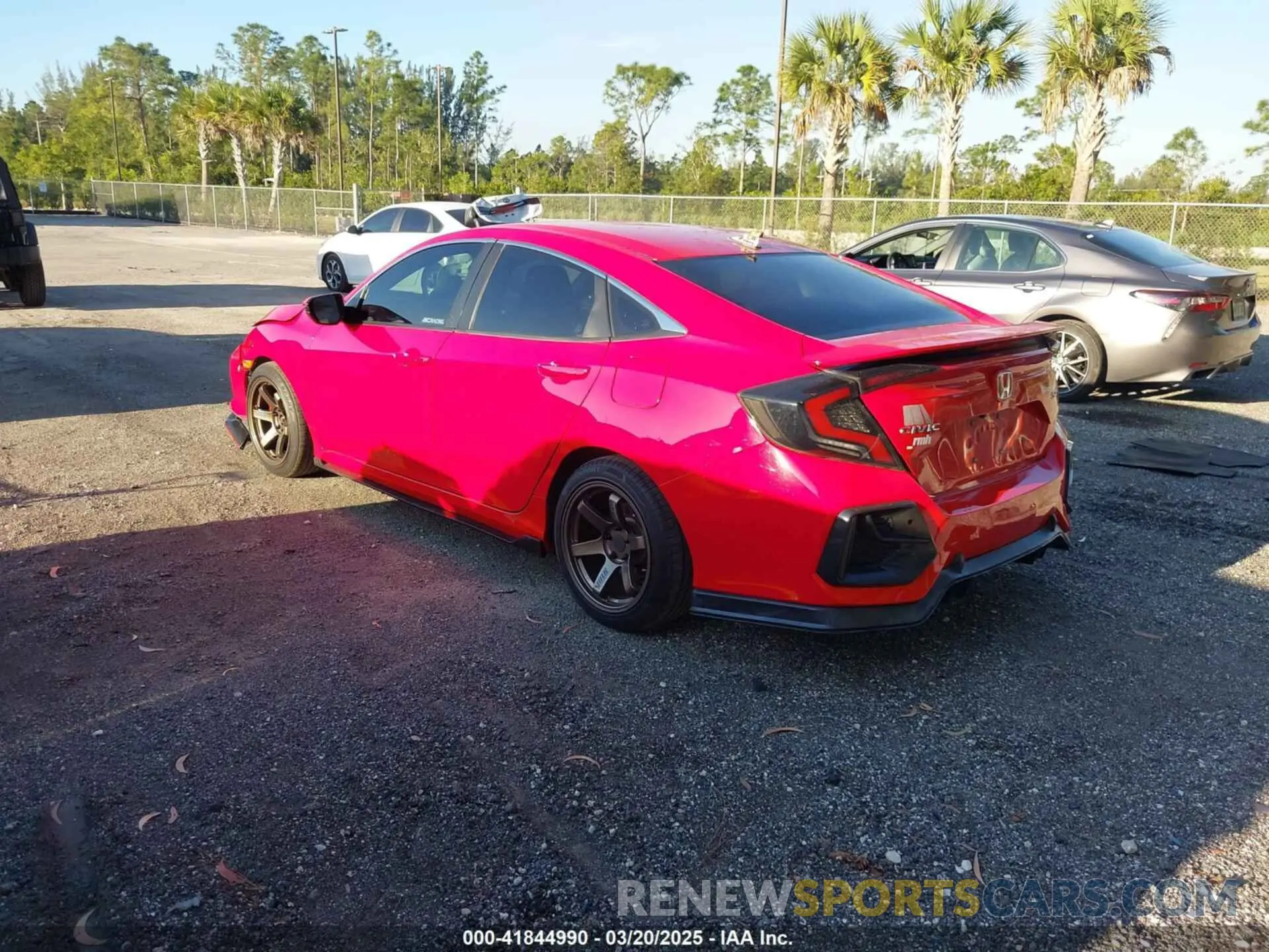 3 fotografías del automóvil dañado 2HGFC1E53KH704561 HONDA CIVIC SI 2019