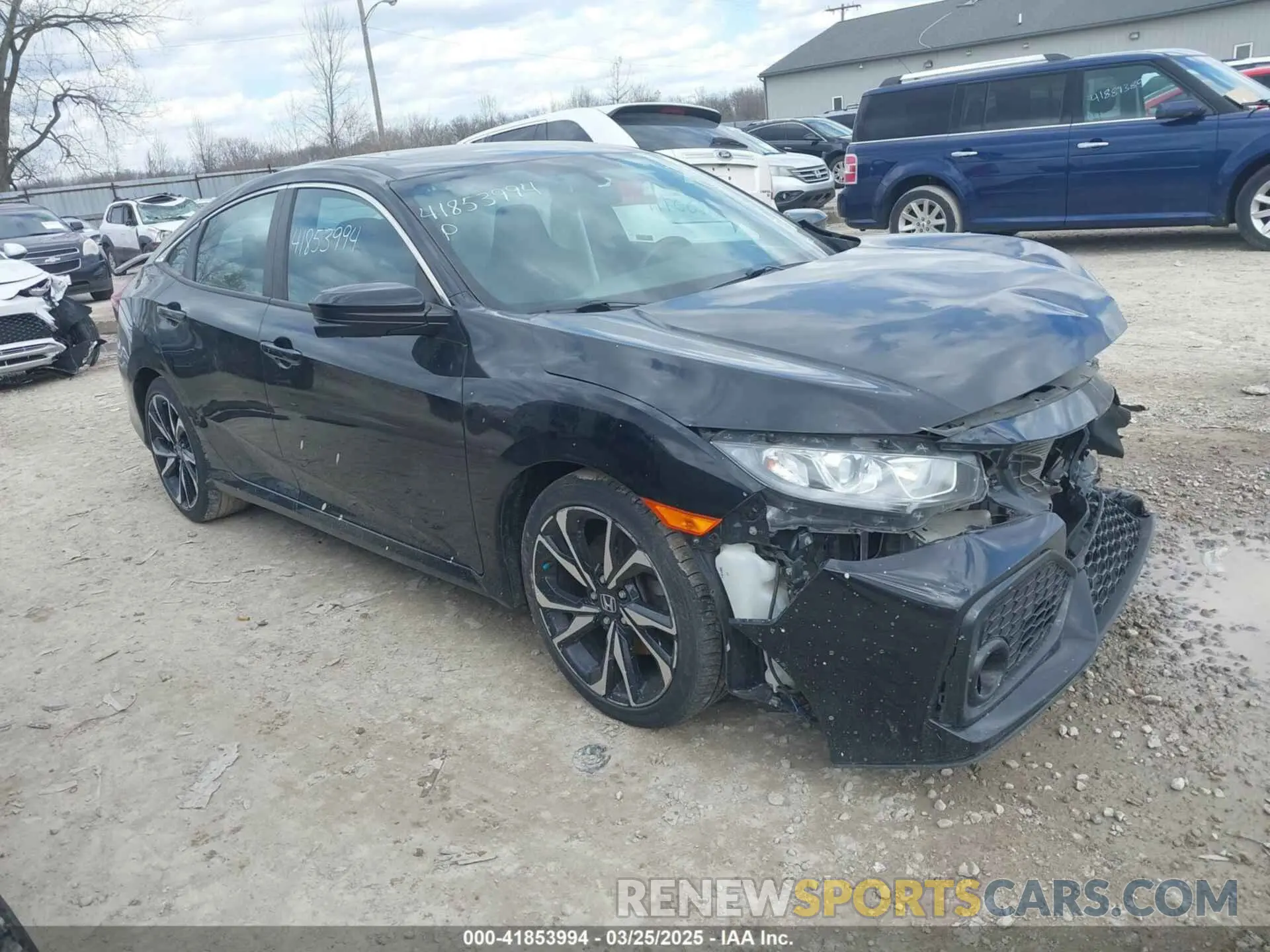 1 fotografías del automóvil dañado 2HGFC1E55KH703749 HONDA CIVIC SI 2019