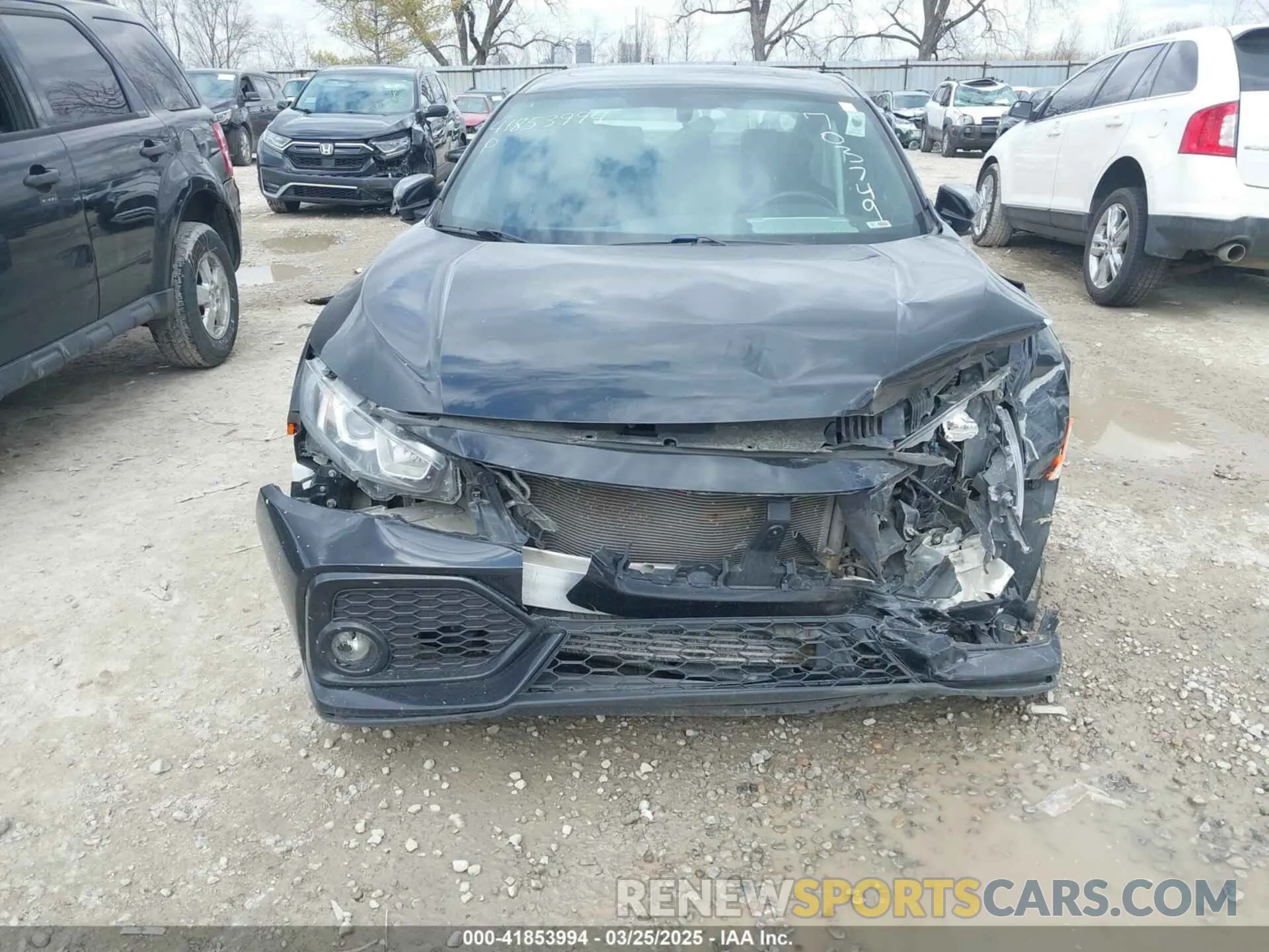 6 fotografías del automóvil dañado 2HGFC1E55KH703749 HONDA CIVIC SI 2019
