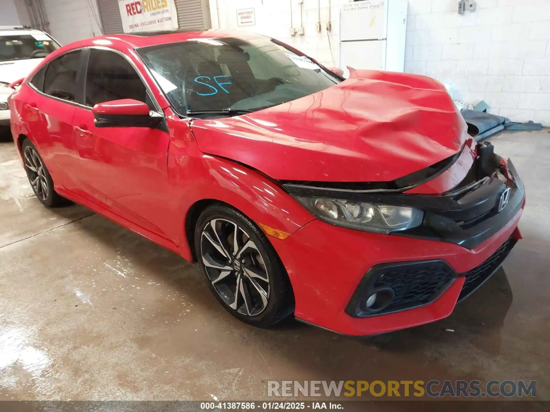 1 fotografías del automóvil dañado 2HGFC1E59KH703382 HONDA CIVIC SI 2019