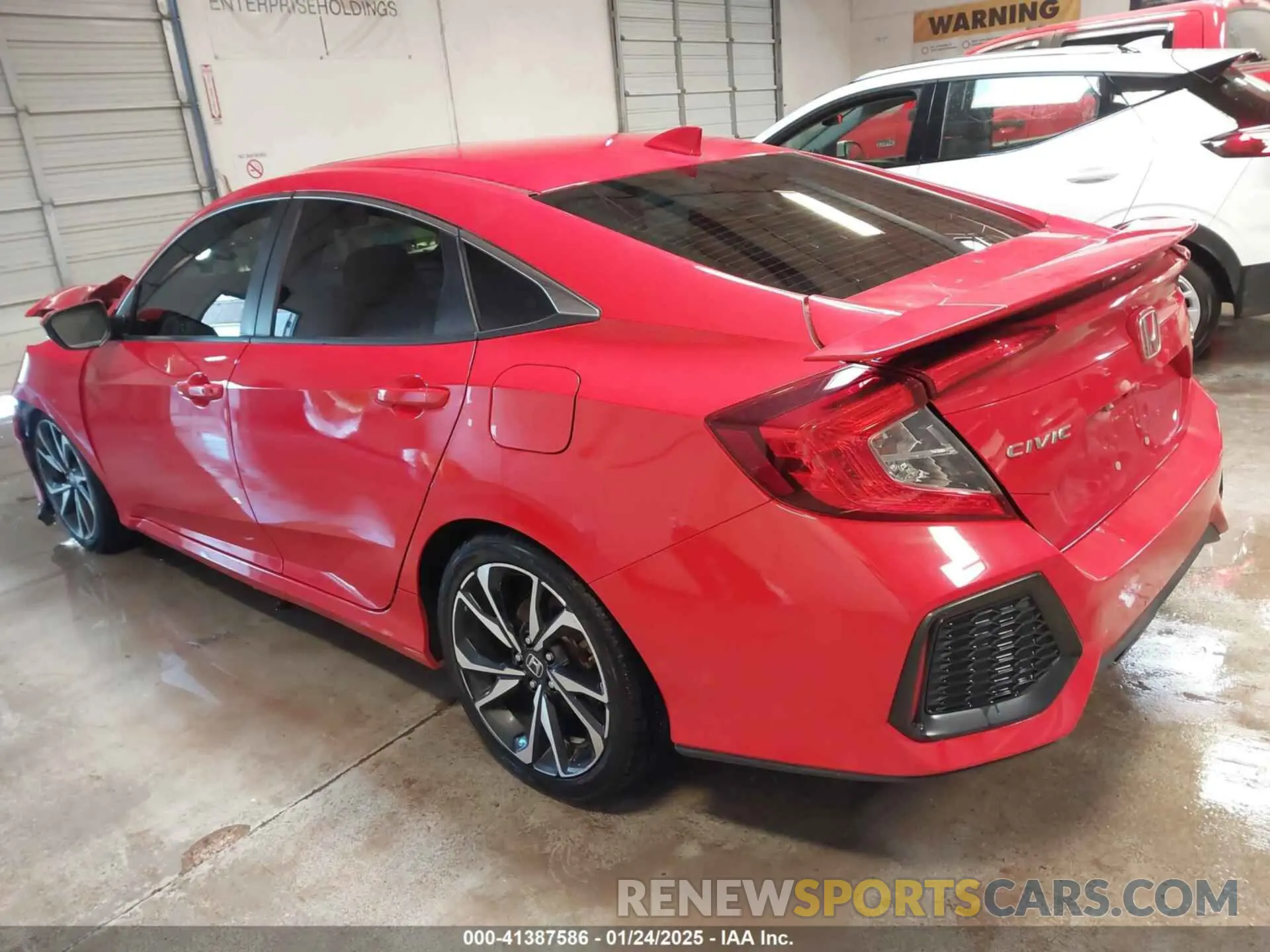 3 fotografías del automóvil dañado 2HGFC1E59KH703382 HONDA CIVIC SI 2019