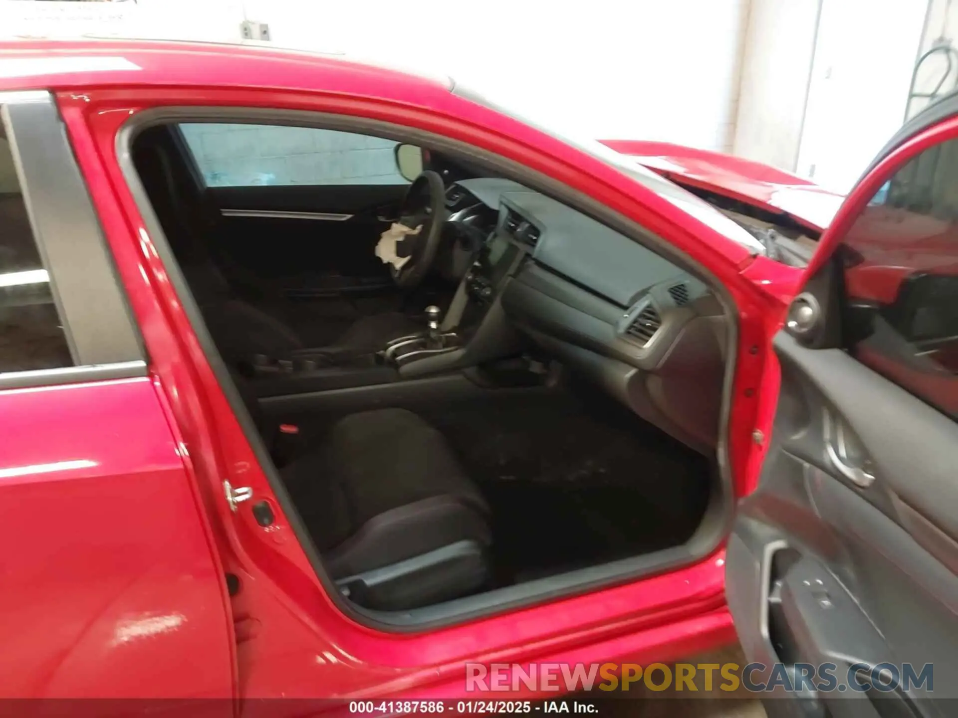 5 fotografías del automóvil dañado 2HGFC1E59KH703382 HONDA CIVIC SI 2019
