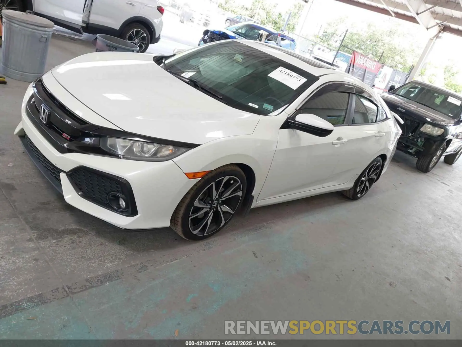 2 fotografías del automóvil dañado 2HGFC1E59KH707819 HONDA CIVIC SI 2019
