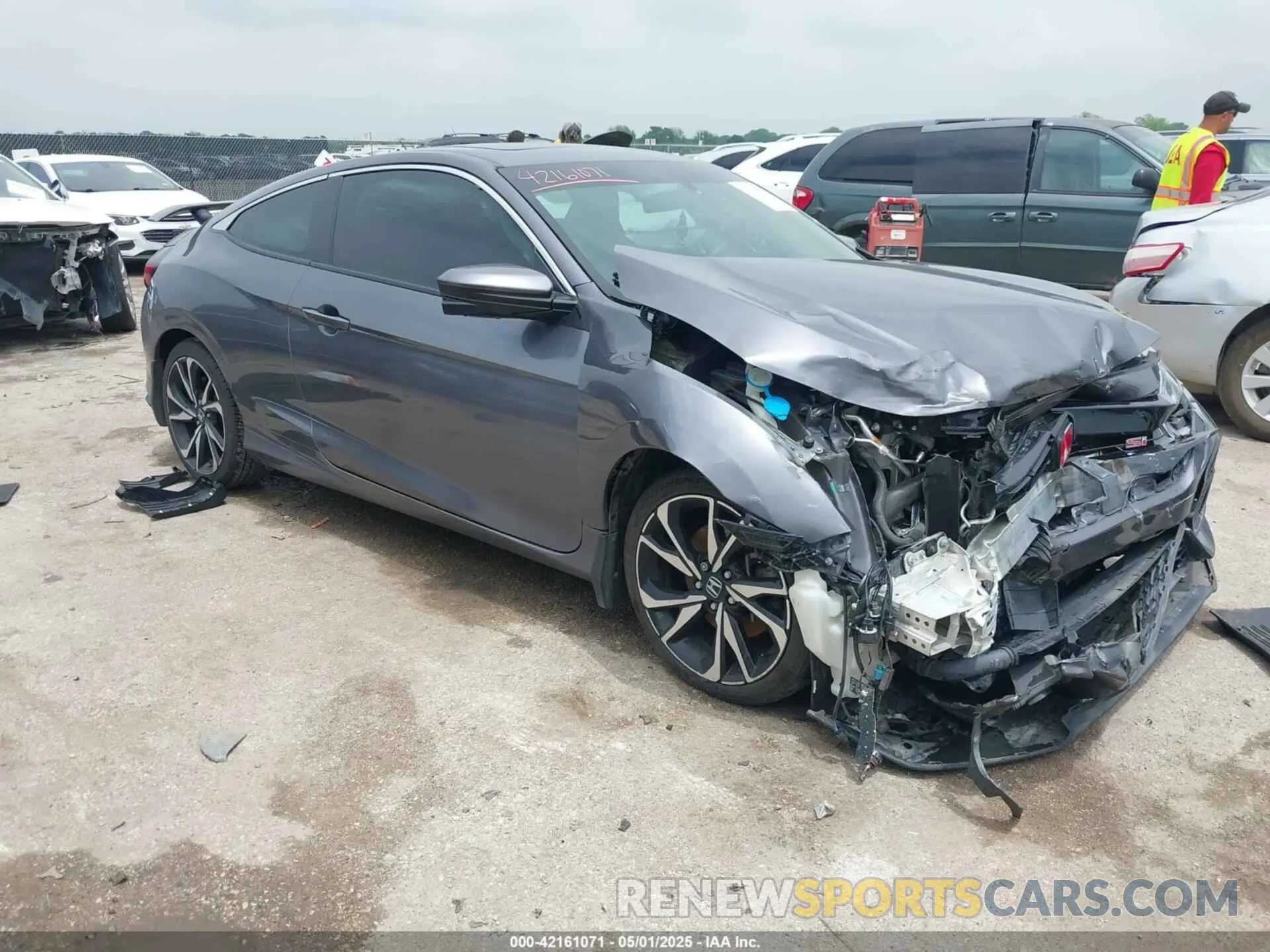 1 fotografías del automóvil dañado 2HGFC3A54KH755116 HONDA CIVIC SI 2019