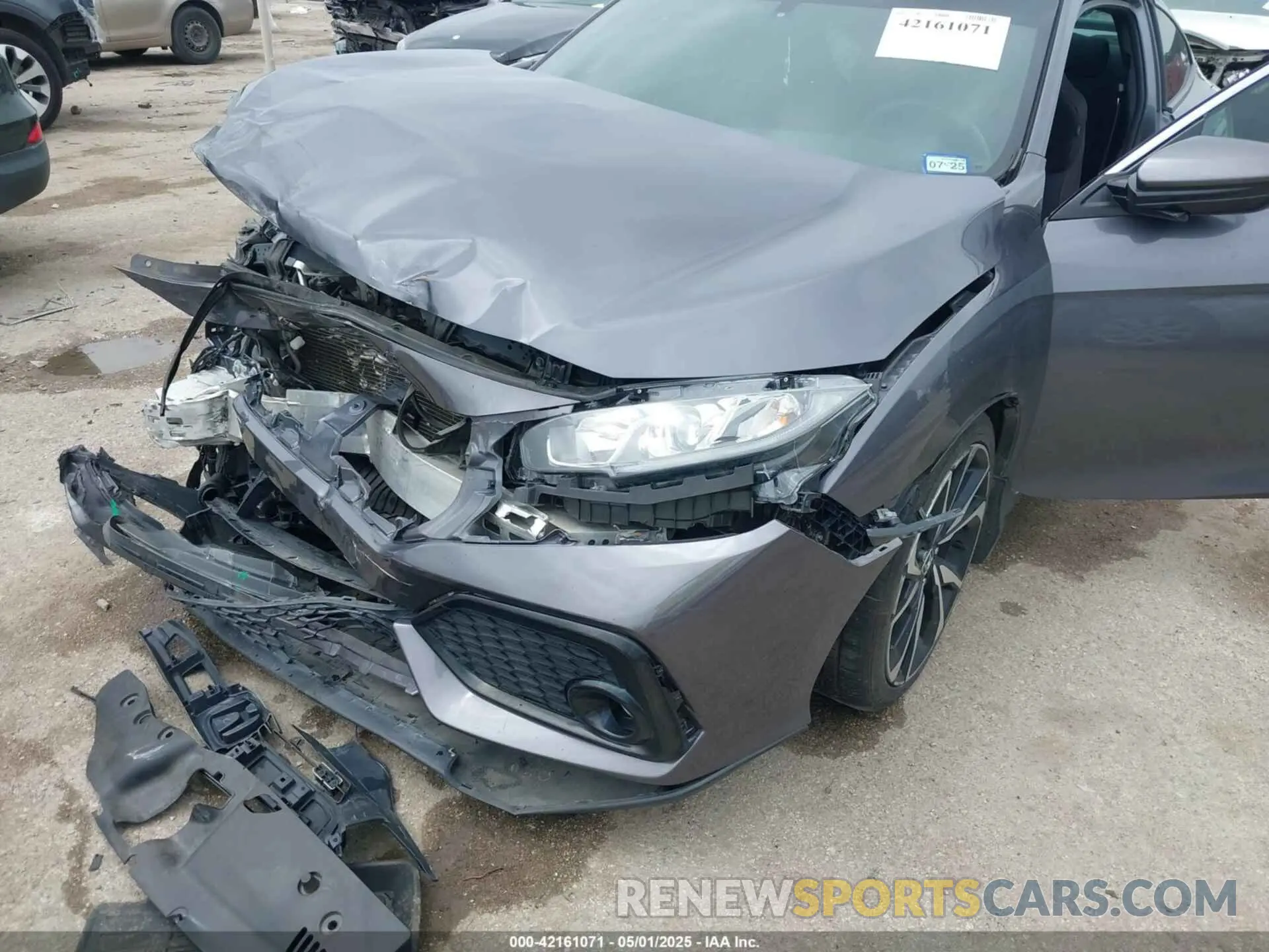 6 fotografías del automóvil dañado 2HGFC3A54KH755116 HONDA CIVIC SI 2019