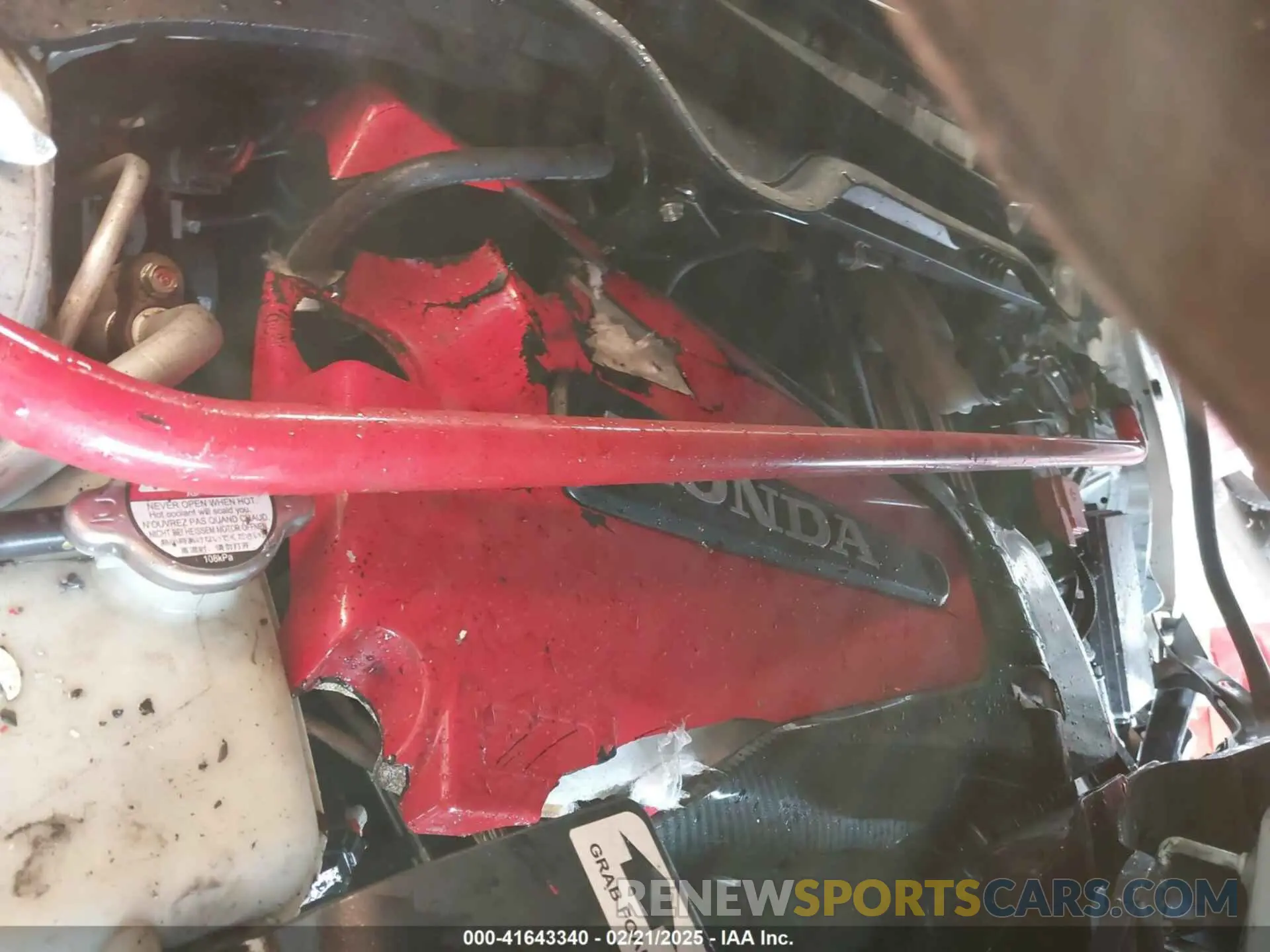 10 fotografías del automóvil dañado 2HGFC3A54KH755231 HONDA CIVIC SI 2019