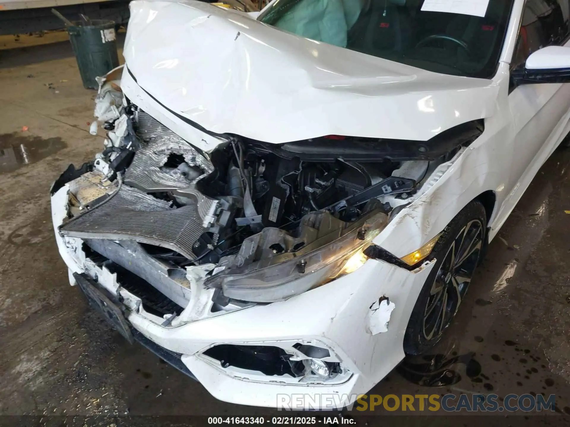 6 fotografías del automóvil dañado 2HGFC3A54KH755231 HONDA CIVIC SI 2019