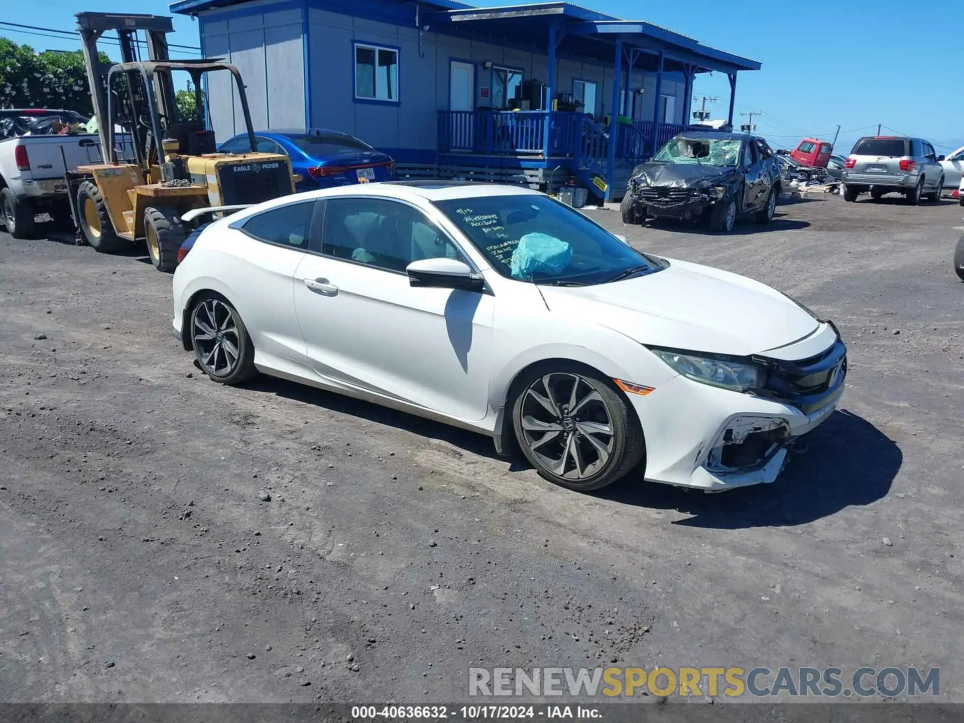 1 fotografías del automóvil dañado 2HGFC3A5XKH750647 HONDA CIVIC SI 2019