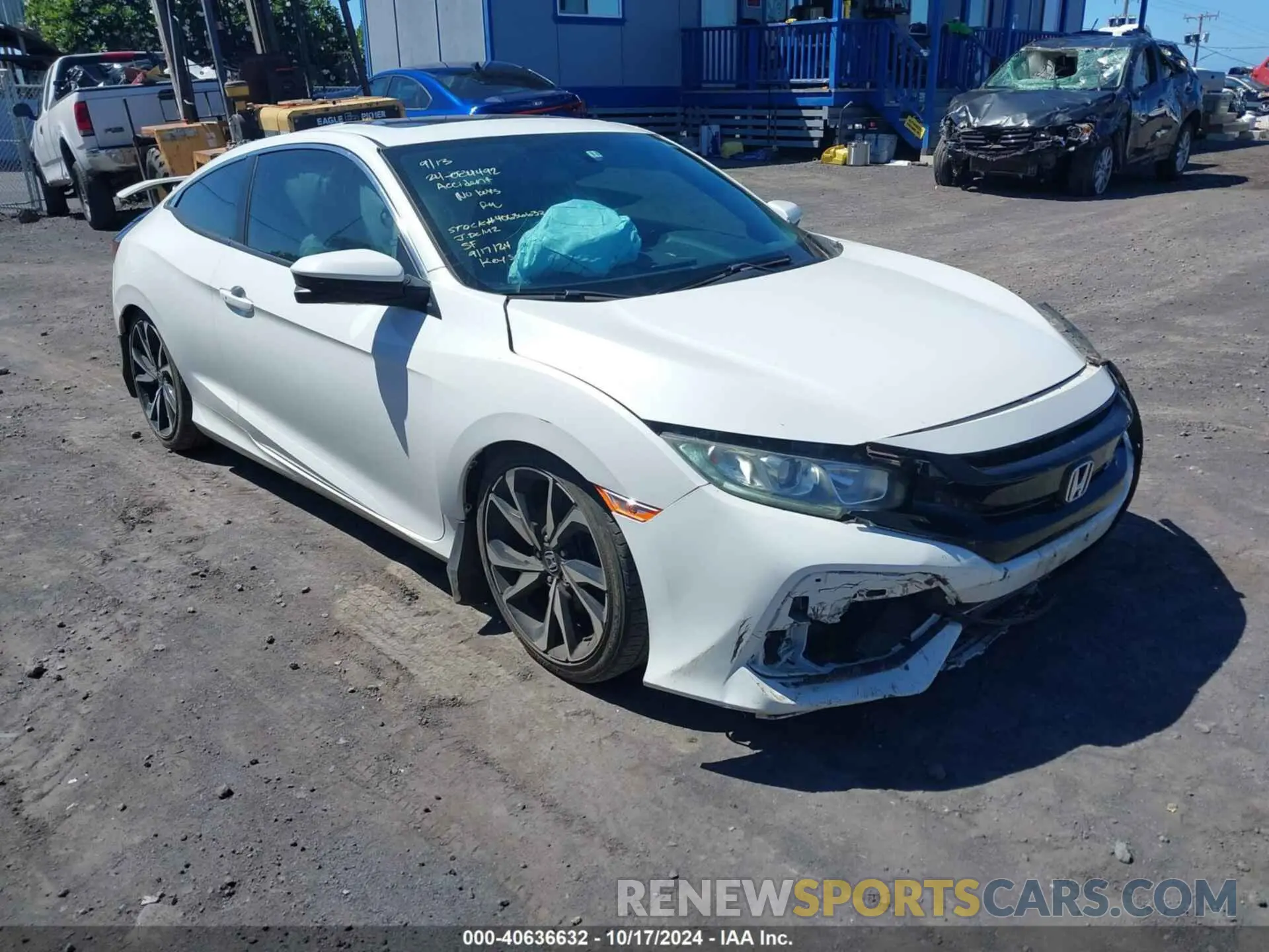 19 fotografías del automóvil dañado 2HGFC3A5XKH750647 HONDA CIVIC SI 2019
