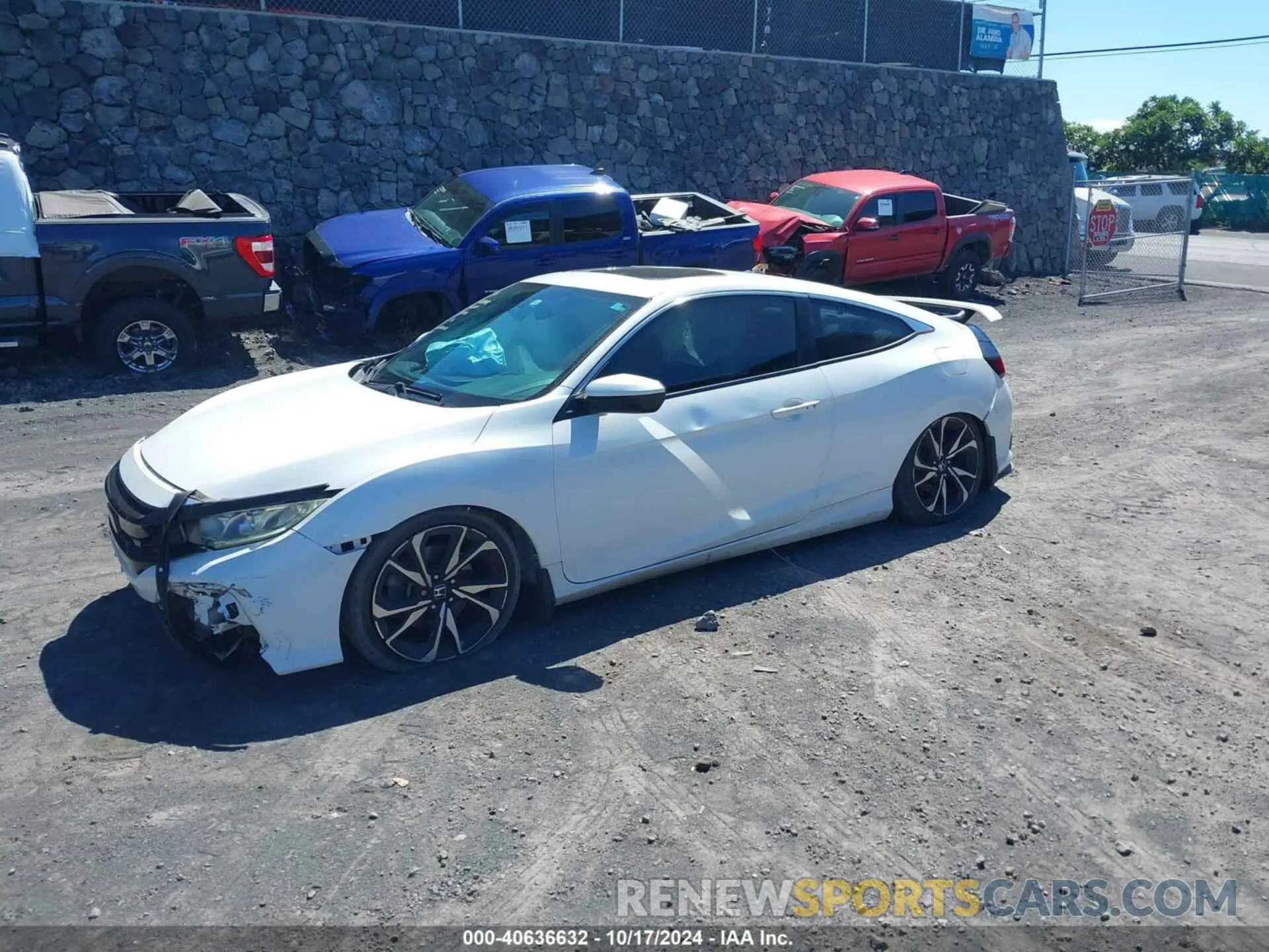 2 fotografías del automóvil dañado 2HGFC3A5XKH750647 HONDA CIVIC SI 2019