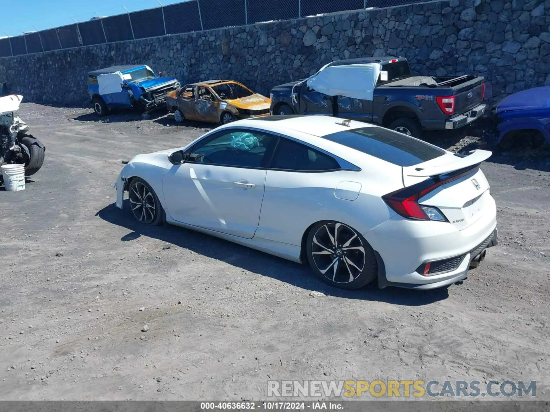 3 fotografías del automóvil dañado 2HGFC3A5XKH750647 HONDA CIVIC SI 2019