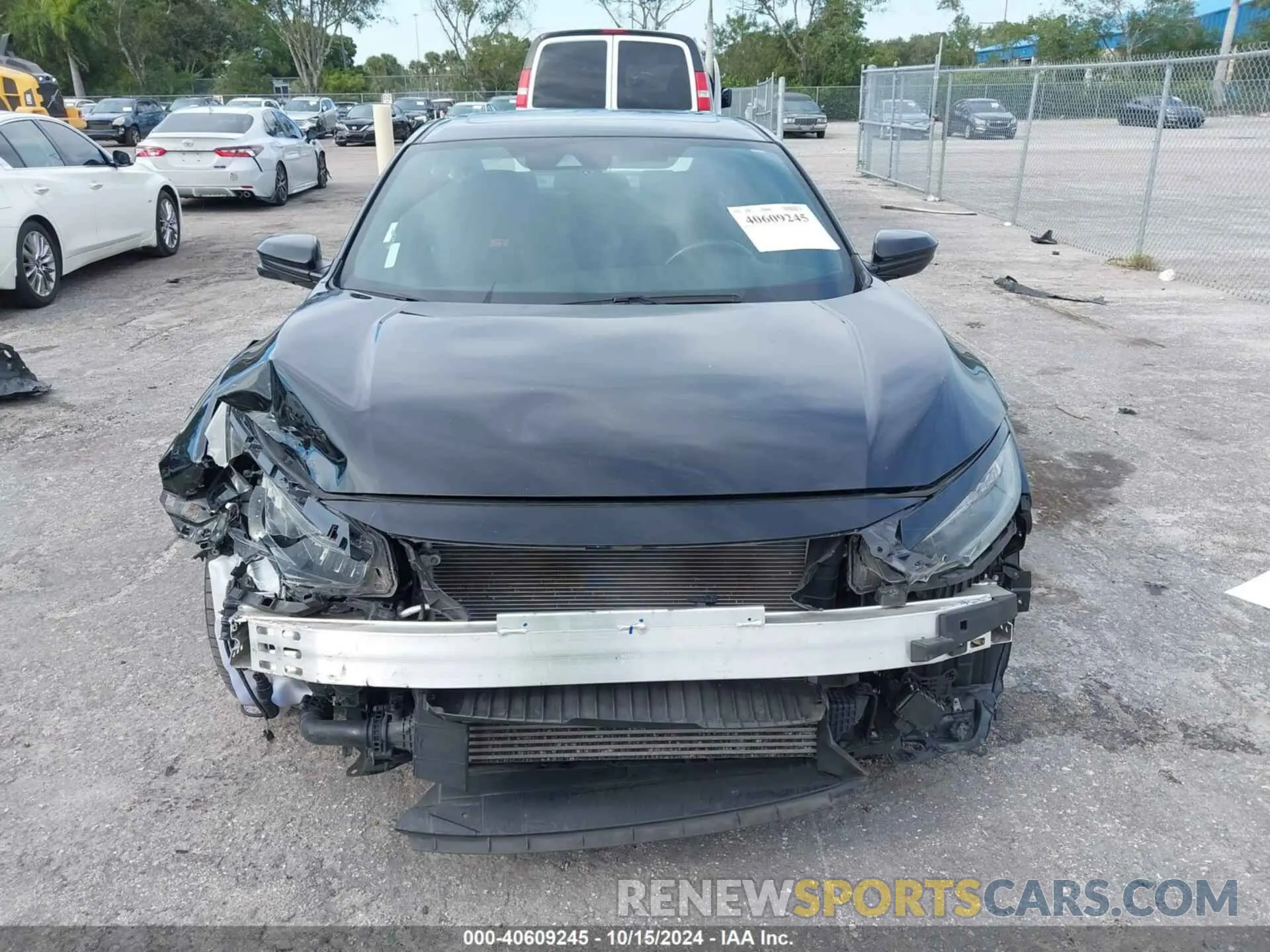 11 fotografías del automóvil dañado 2HGFC1E50LH702493 HONDA CIVIC SI 2020