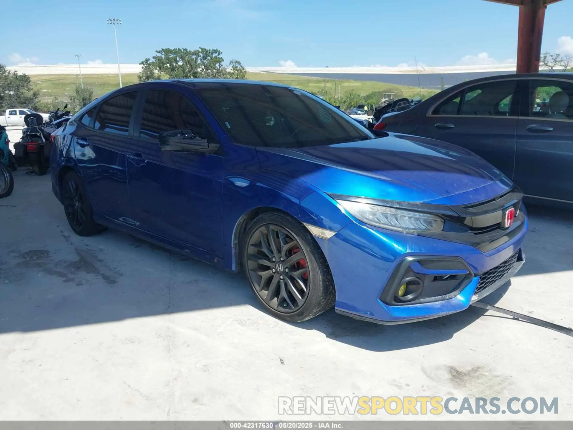 1 fotografías del automóvil dañado 2HGFC1E50LH705586 HONDA CIVIC SI 2020