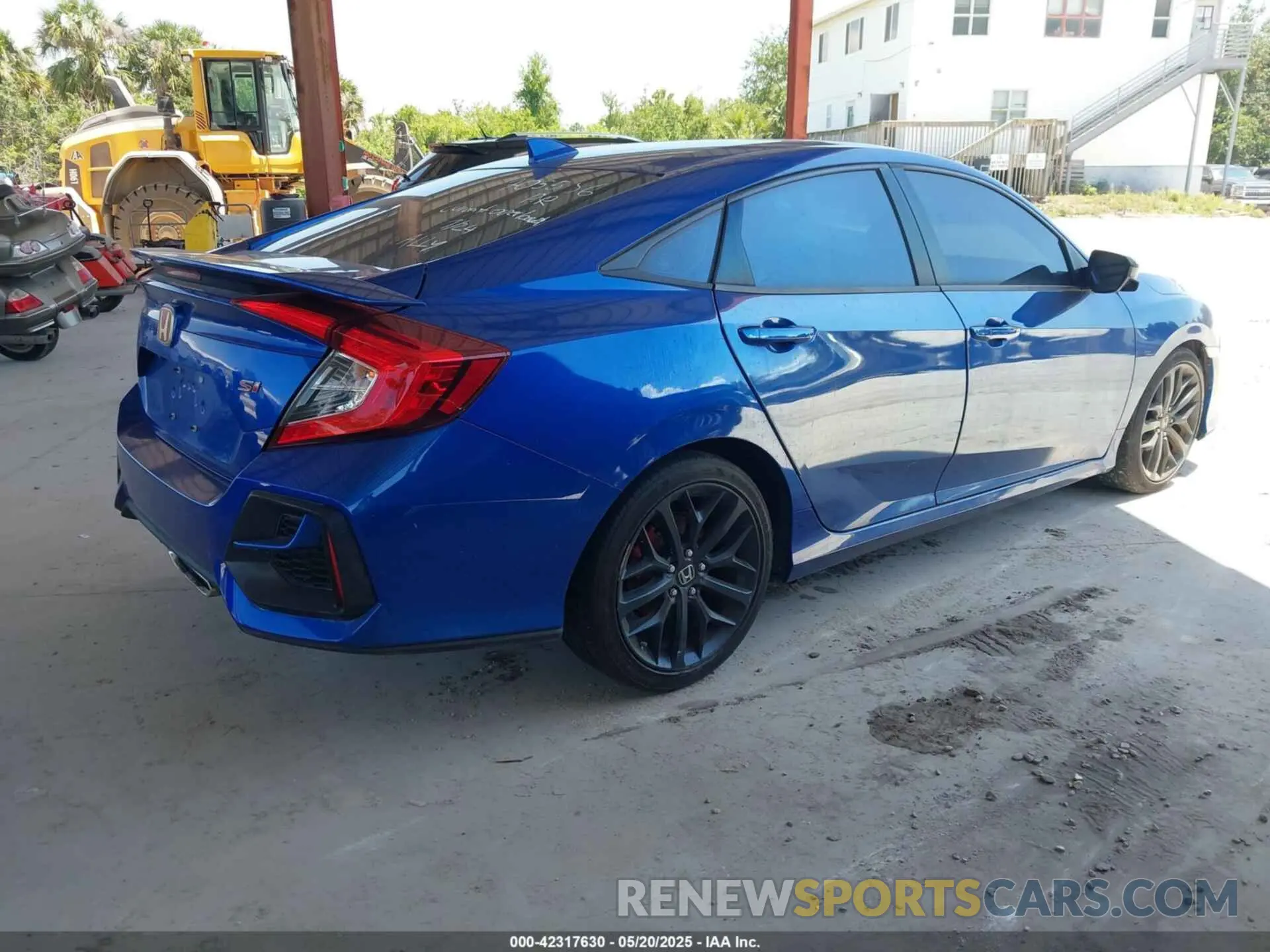 4 fotografías del automóvil dañado 2HGFC1E50LH705586 HONDA CIVIC SI 2020