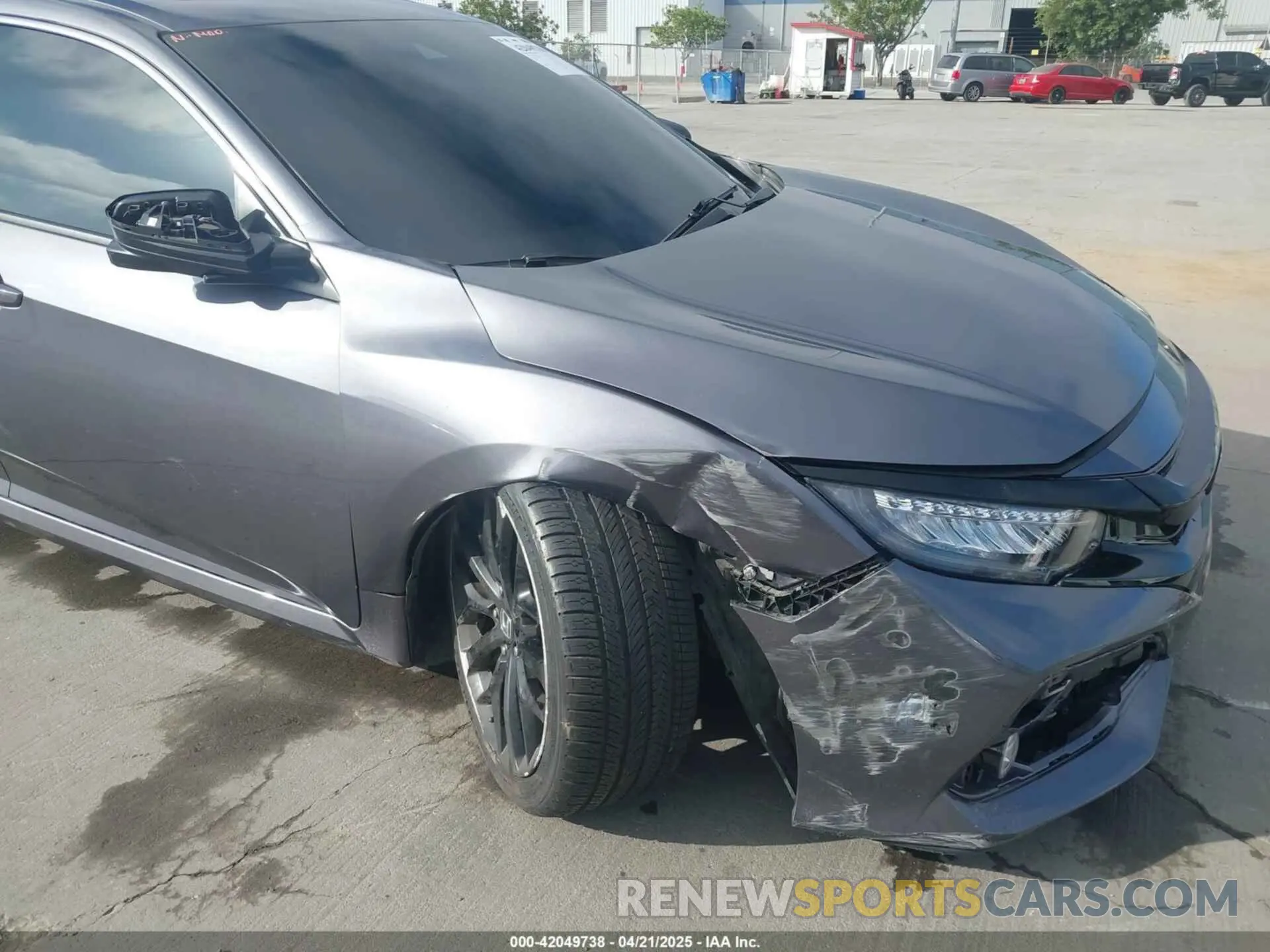 6 fotografías del automóvil dañado 2HGFC1E51LH705001 HONDA CIVIC SI 2020