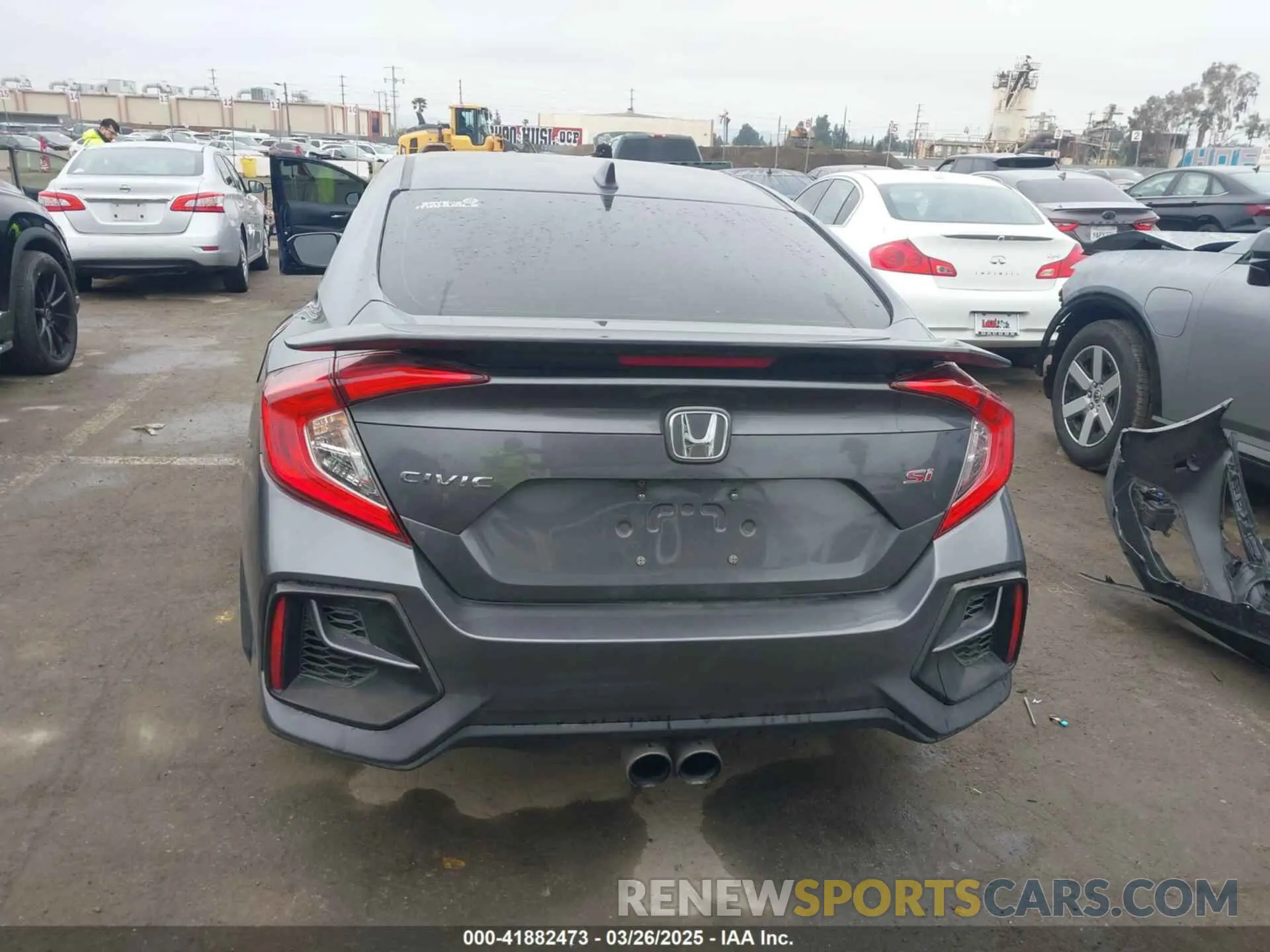 17 fotografías del automóvil dañado 2HGFC1E52LH700874 HONDA CIVIC SI 2020