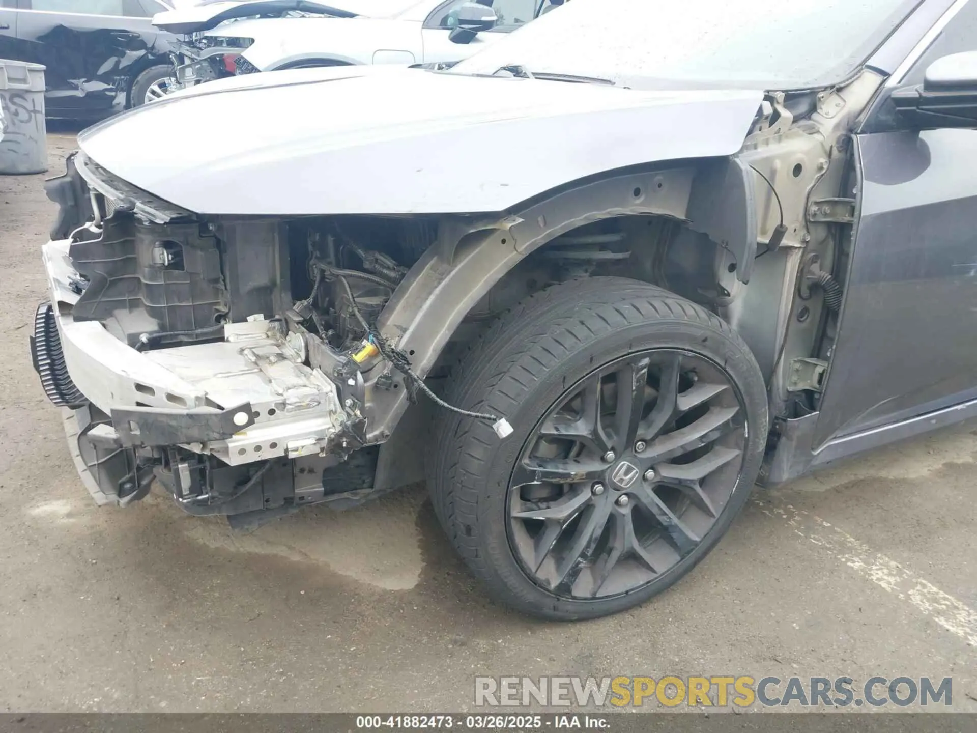 6 fotografías del automóvil dañado 2HGFC1E52LH700874 HONDA CIVIC SI 2020